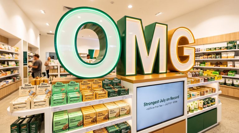 OMG Group Ltd Posts Record July Net Sales of ~$738k Up ~120%