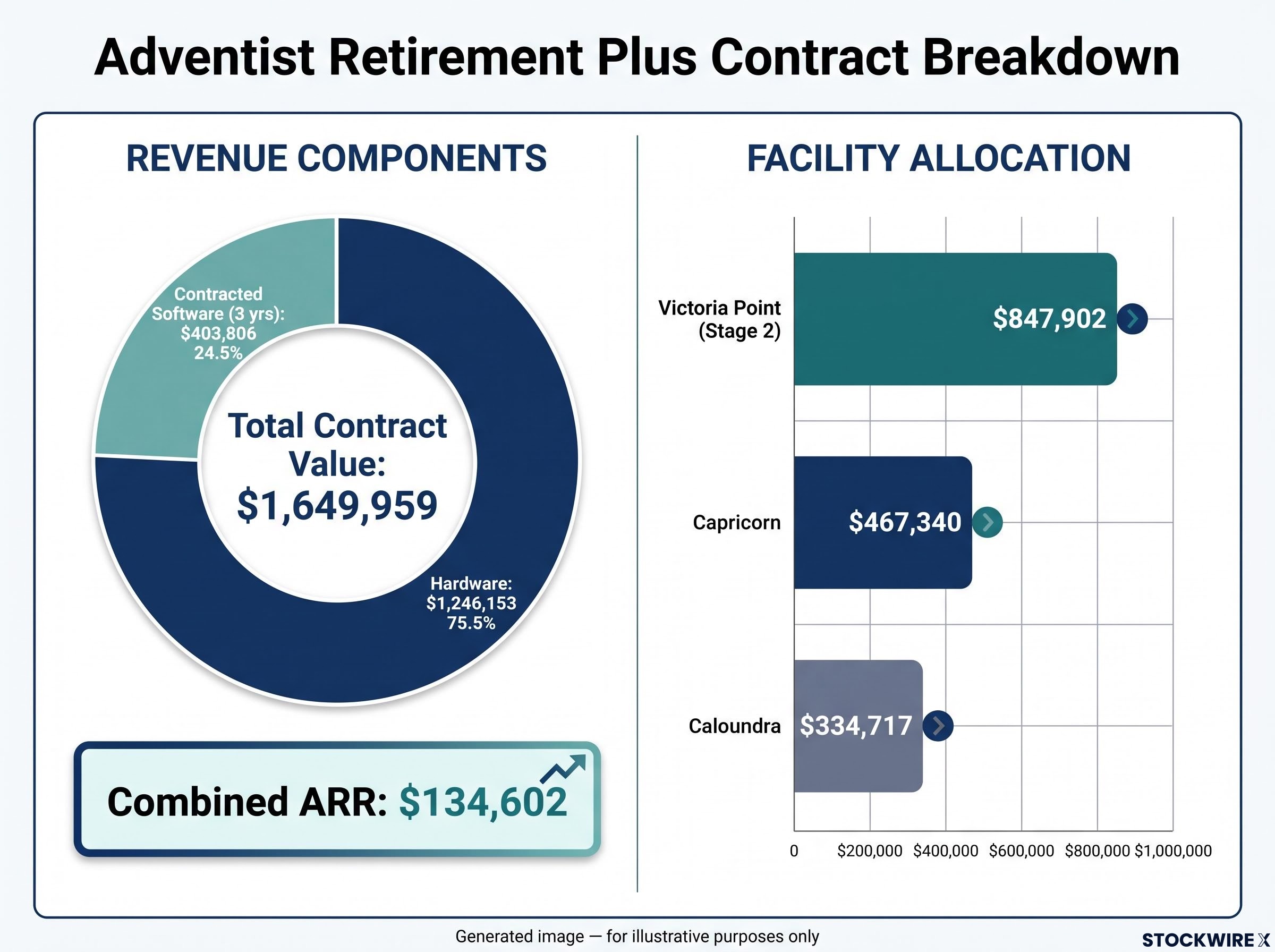 Talius ARP Contract Revenue Breakdown