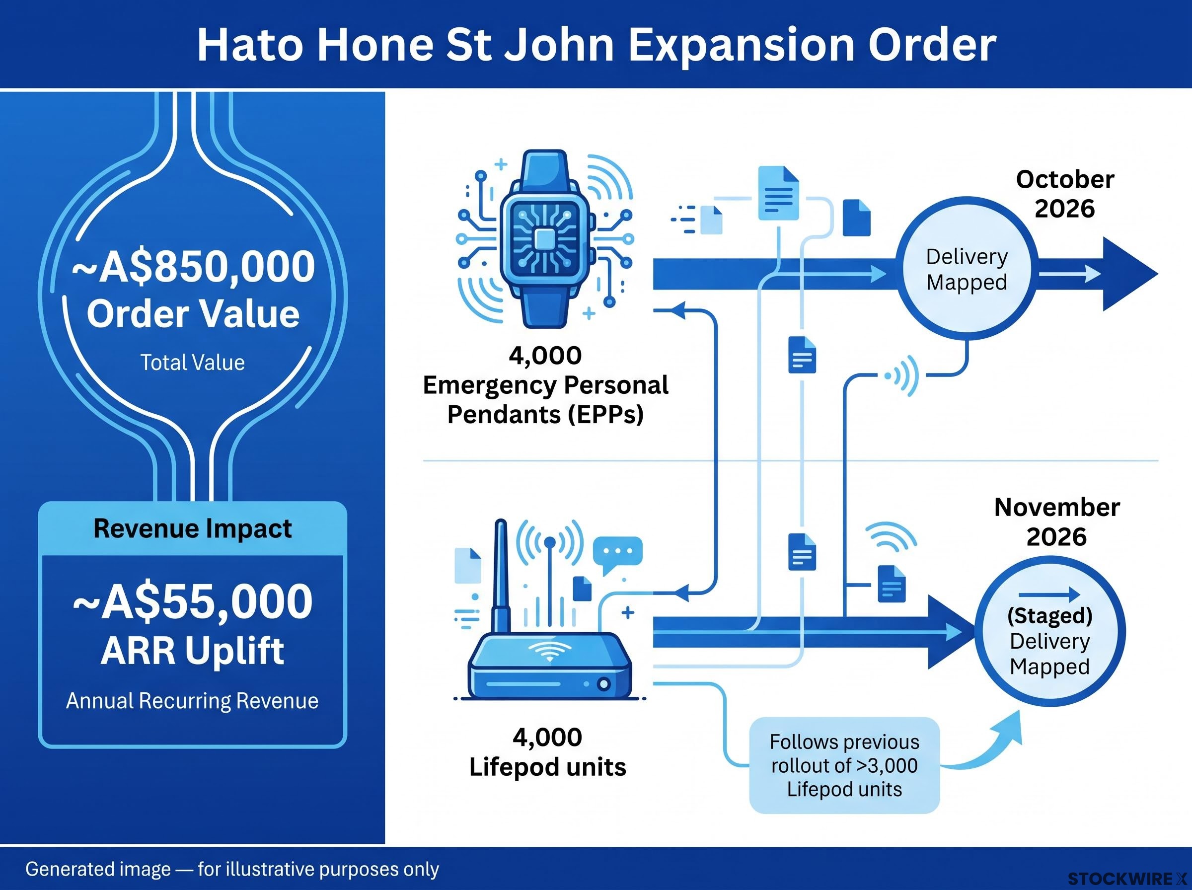 HHSJ Expansion Order Breakdown and Timeline
