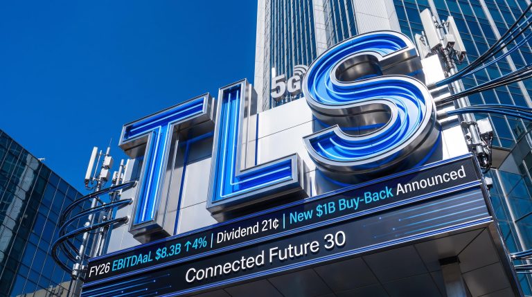 Large TLS corporate signage