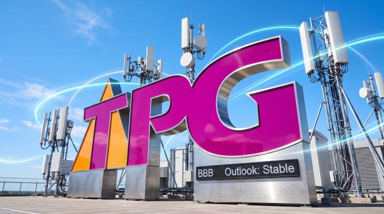 TPG sign and antennas