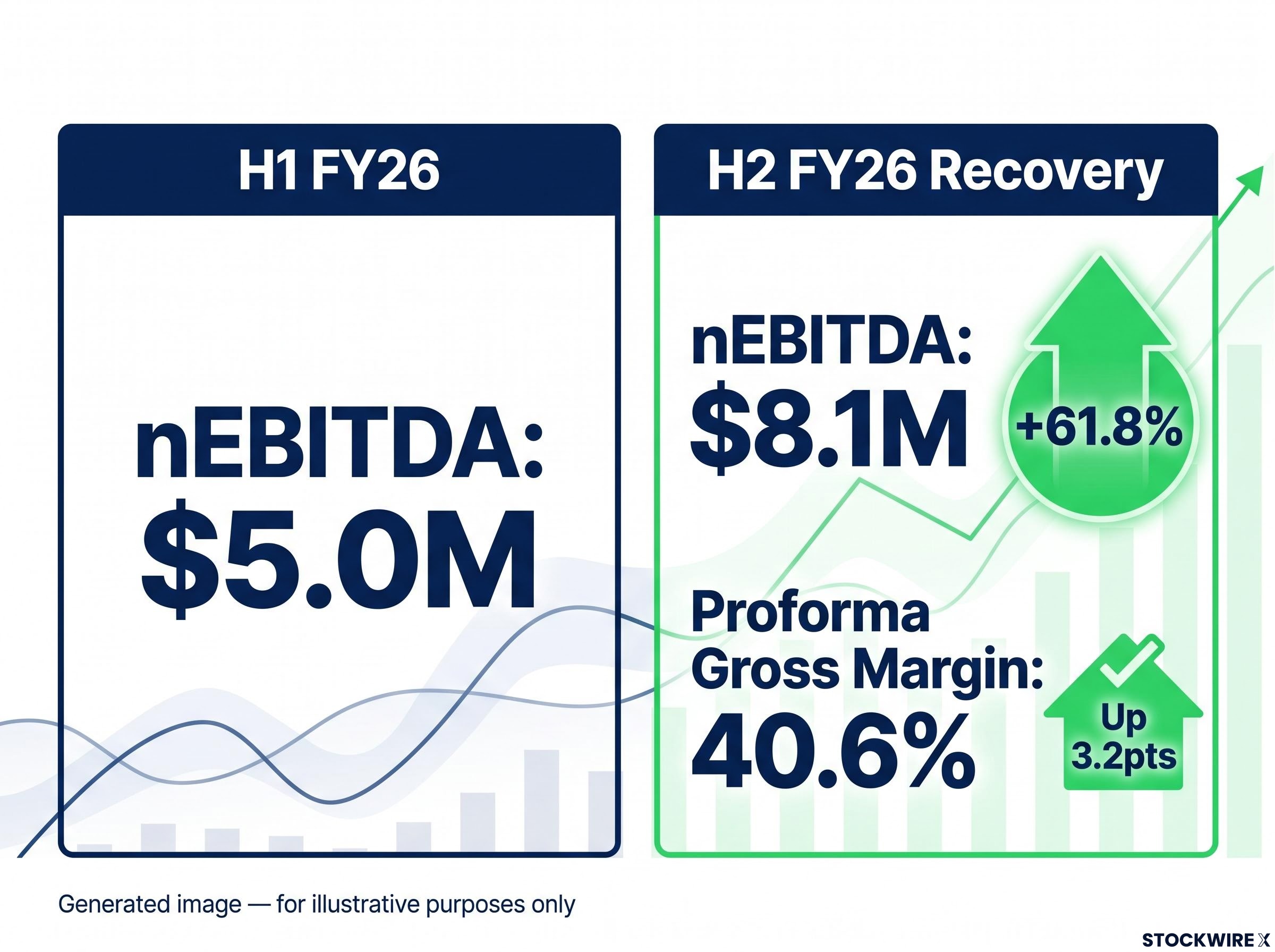 Trajan FY26 Second-Half Financial Recovery