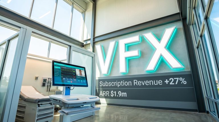 VFX sign with statistics