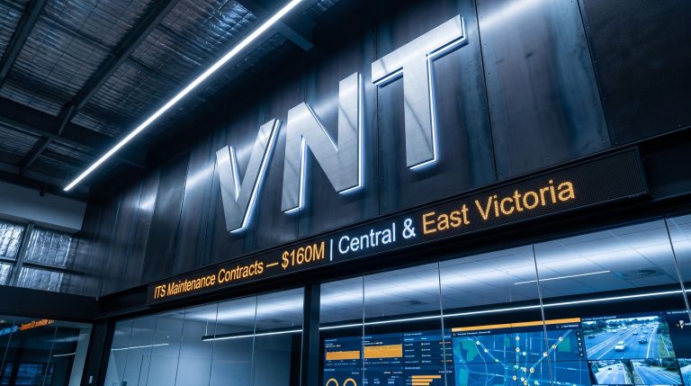 VNT sign with displays