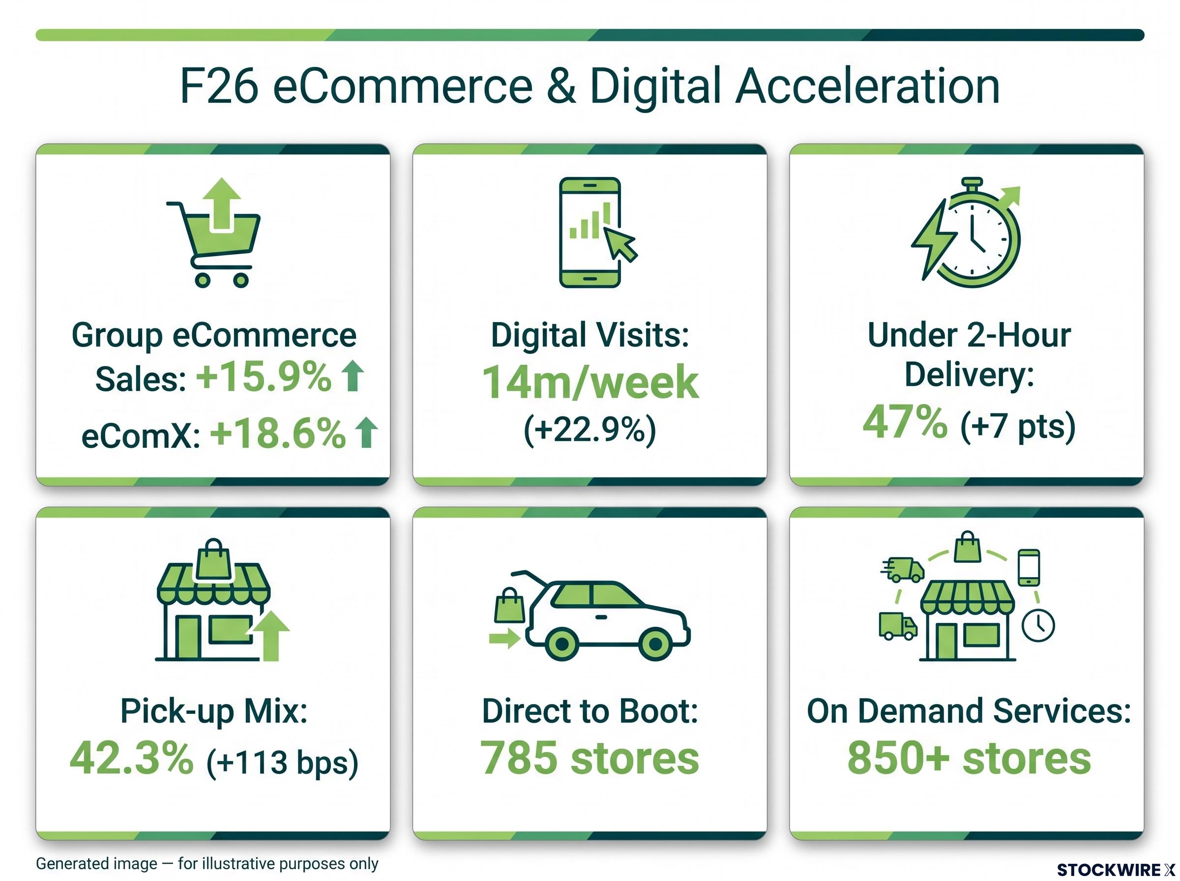 Woolworths F26 eCommerce & Digital Dashboard