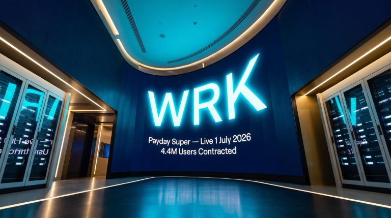 WRK announcement digital display