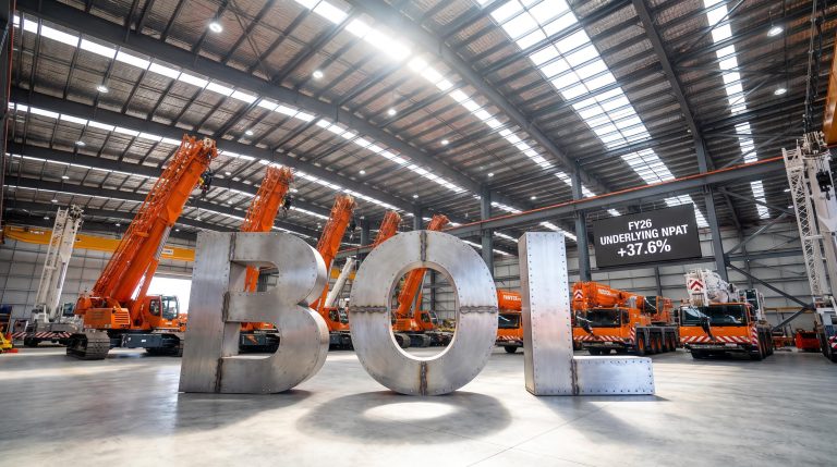 Boom Logistics Ltd Outlines 38% Underlying NPAT Lift in FY26 Results