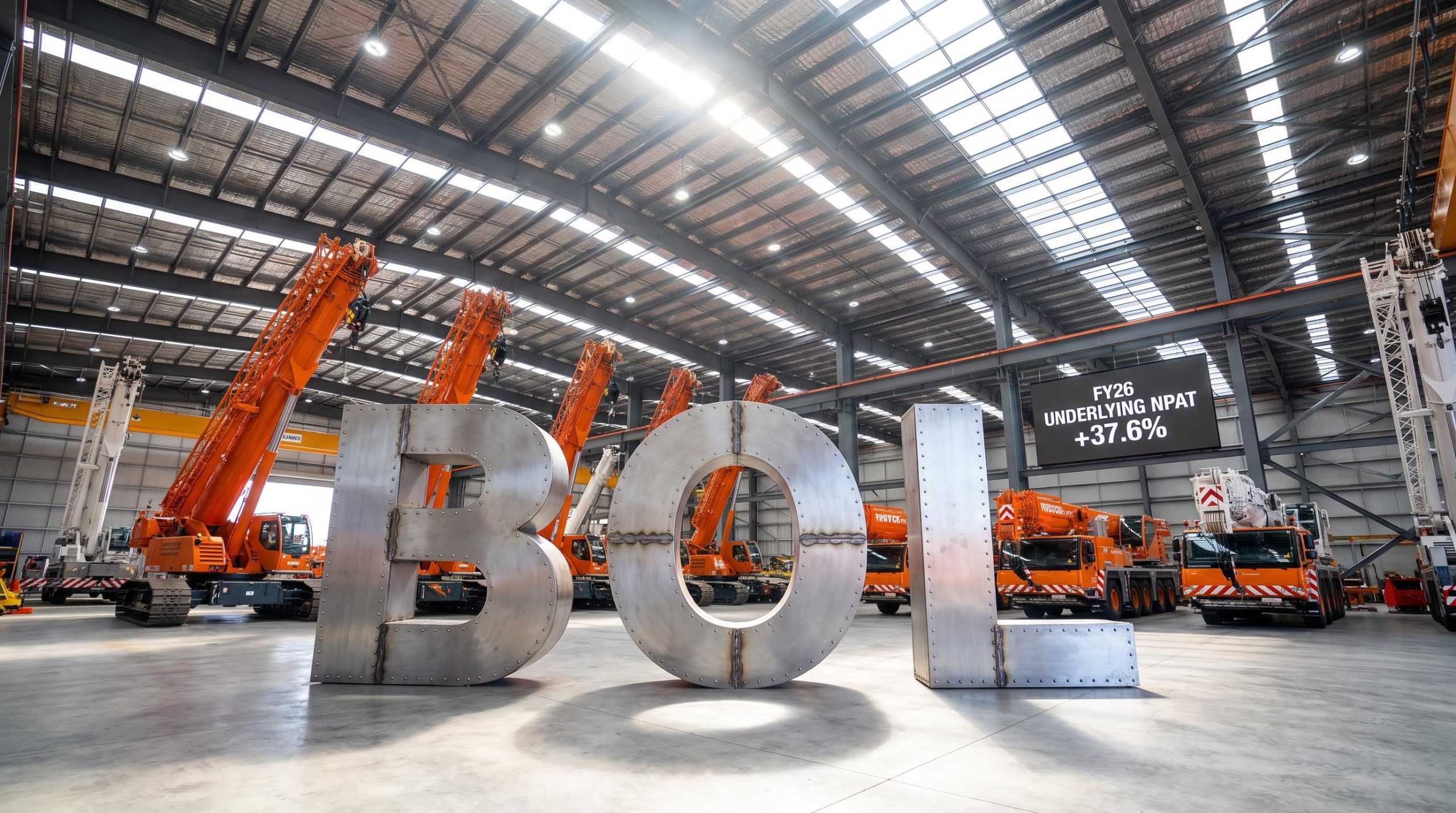 BOI letters in warehouse