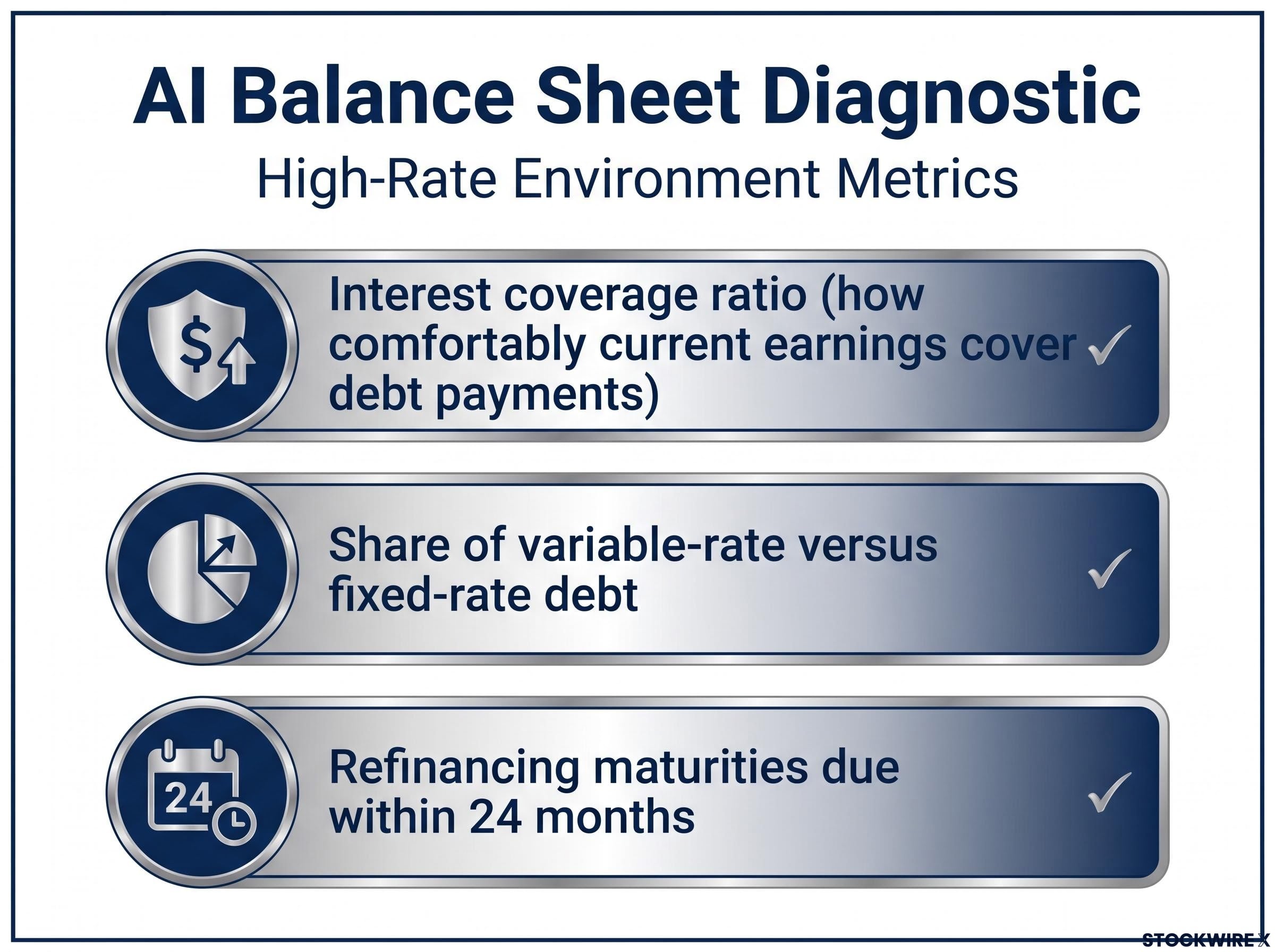 AI Balance Sheet Diagnostic: 3 Key Metrics