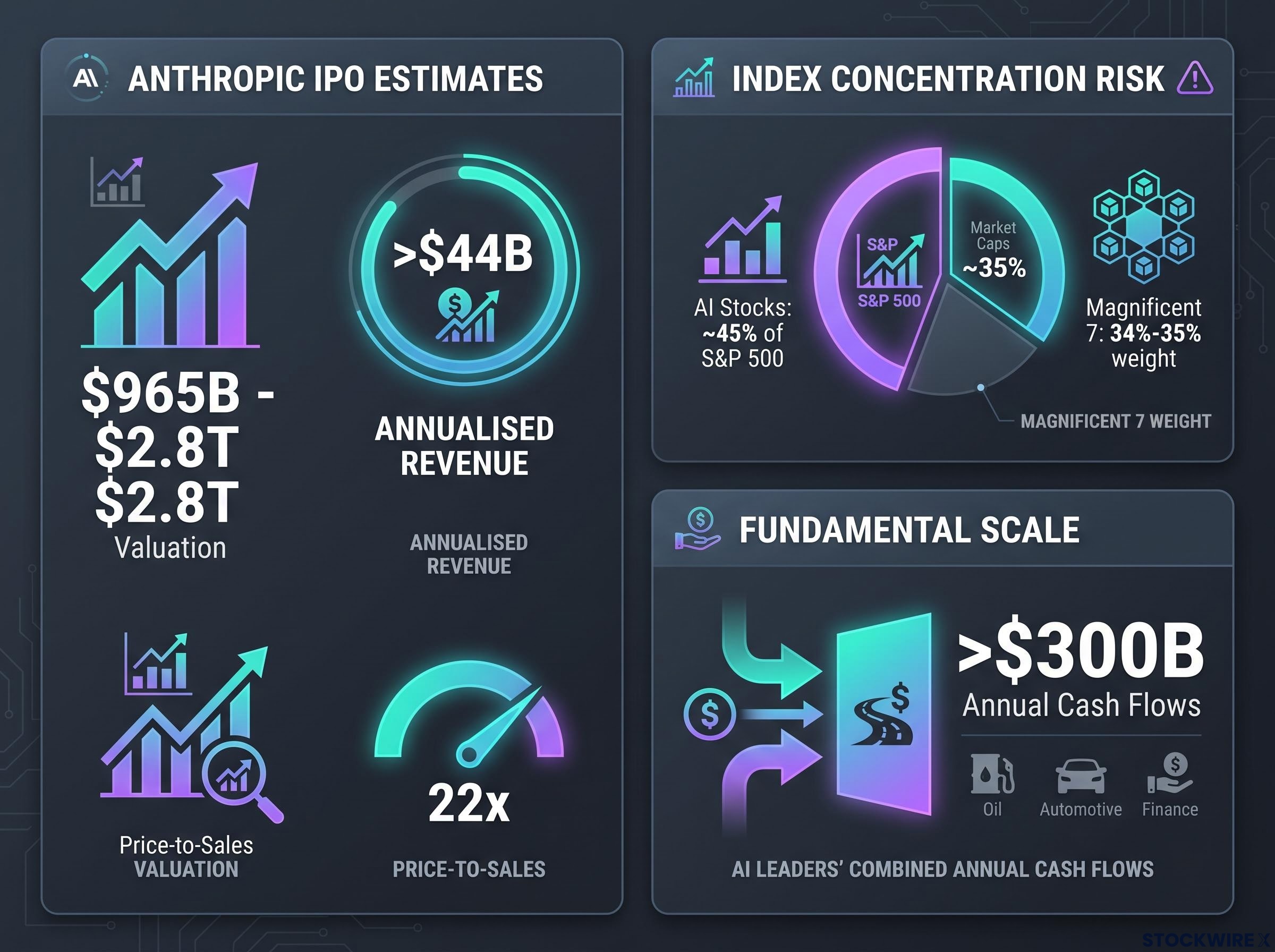 AI Concentration and Valuation Scale