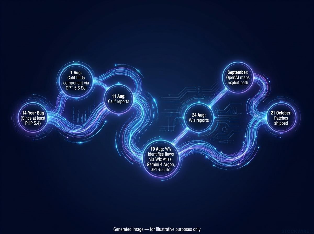 The AI-Driven Discovery Timeline of PHP2Shell