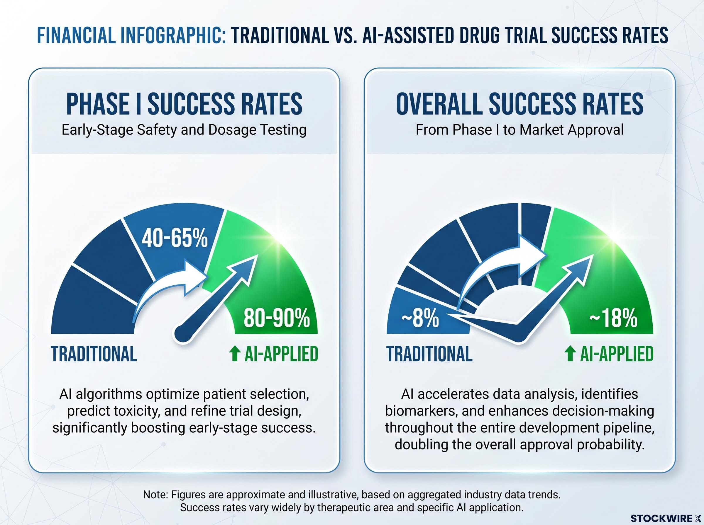 AI Impact on Drug Trial Success Rates