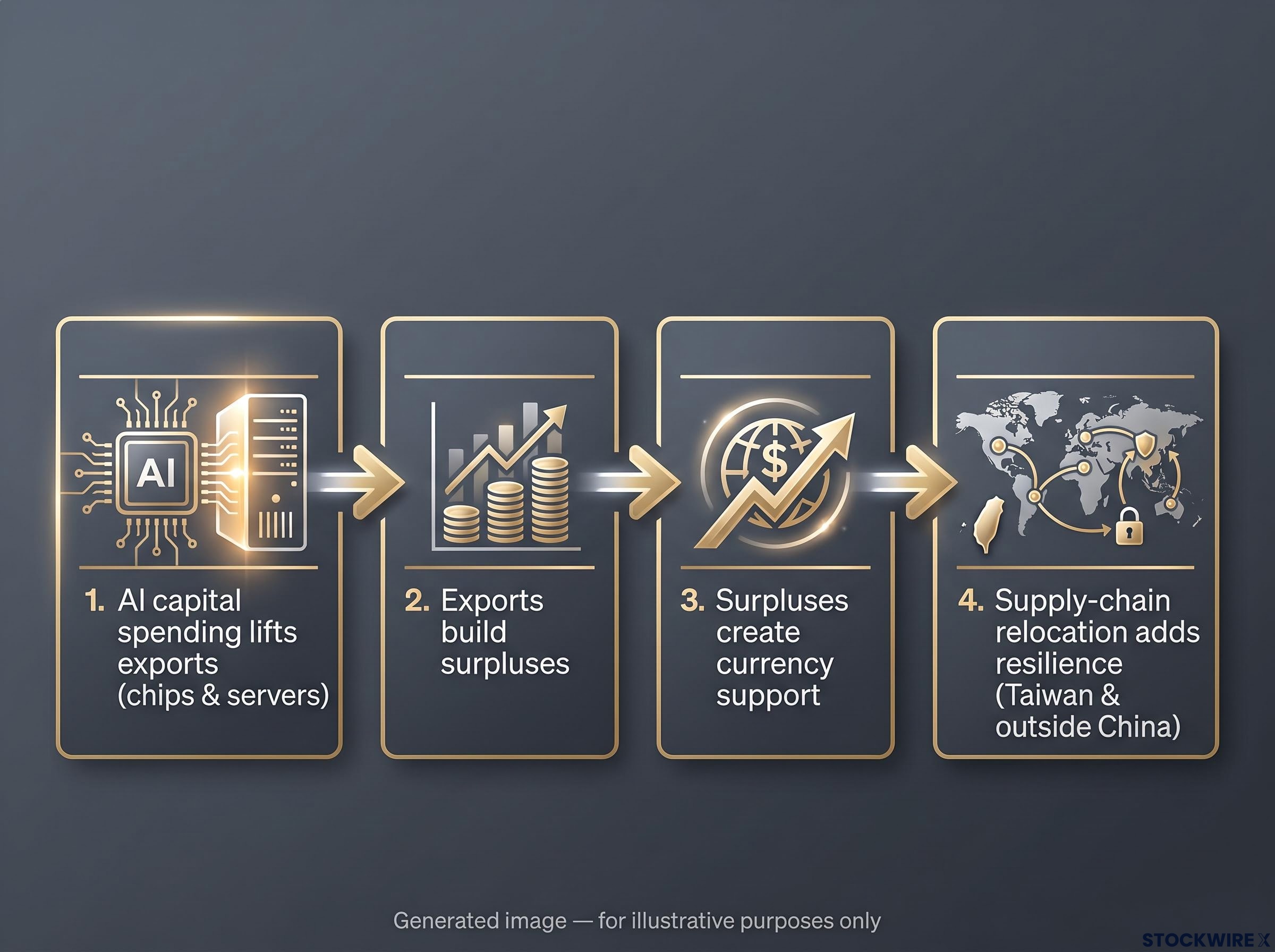 AI Hardware Demand to Currency Flow