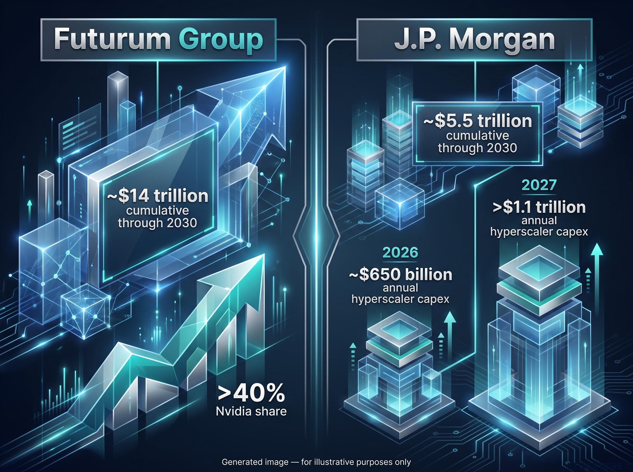 Diverging AI Capex Scenarios Through 2030