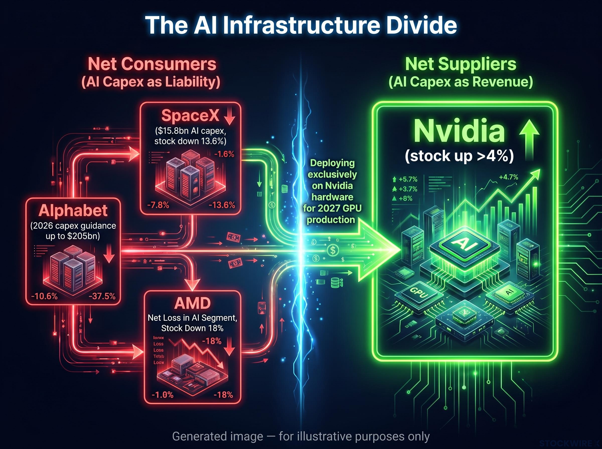 The AI Infrastructure Divide: Consumers vs. Suppliers