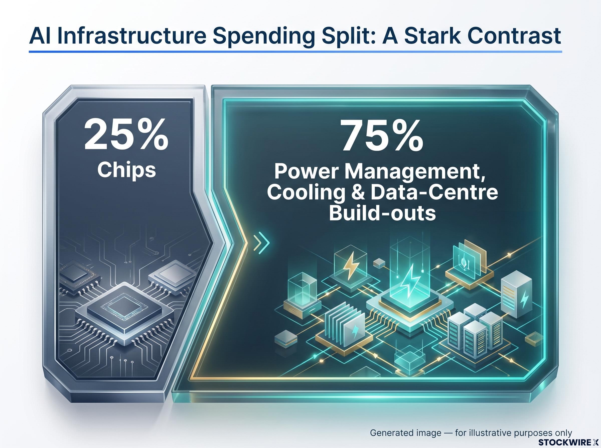 The Real AI Infrastructure Spending Split
