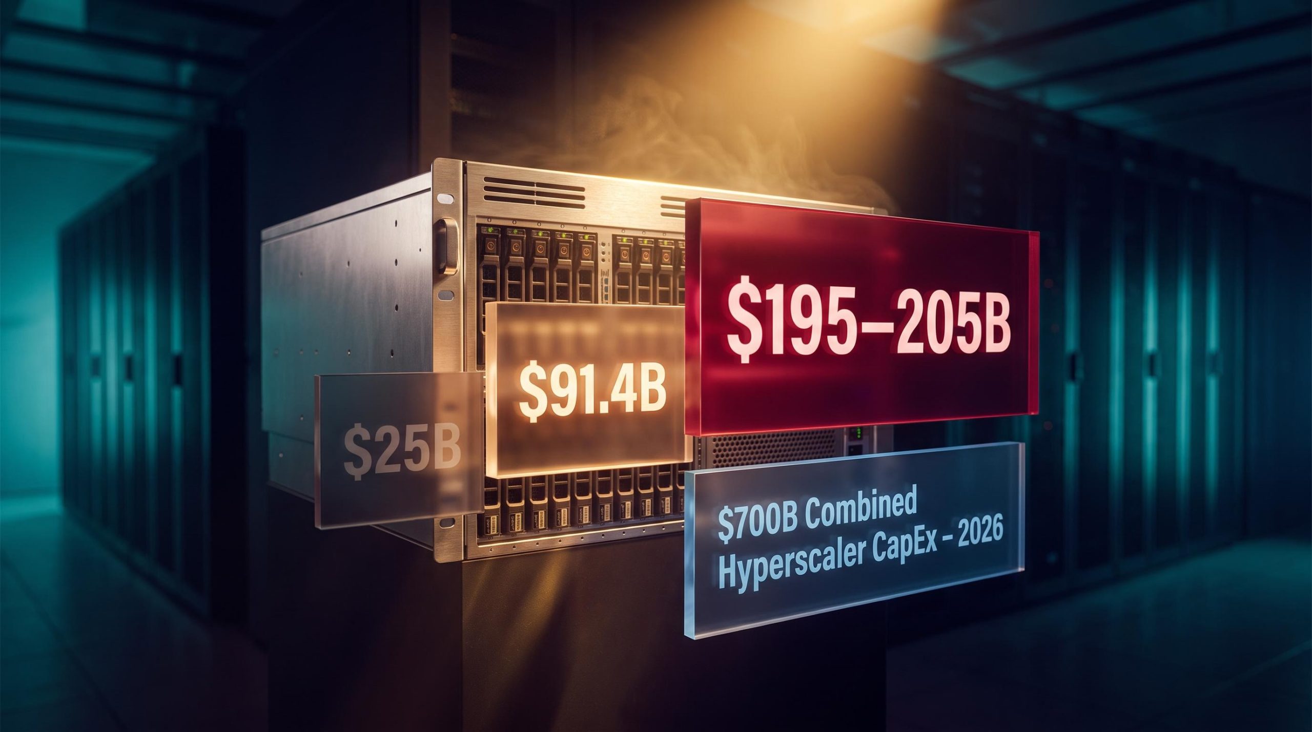 Alphabet $195–205B AI CapEx 2026 guidance revision amid $700B hyperscaler spending cycle