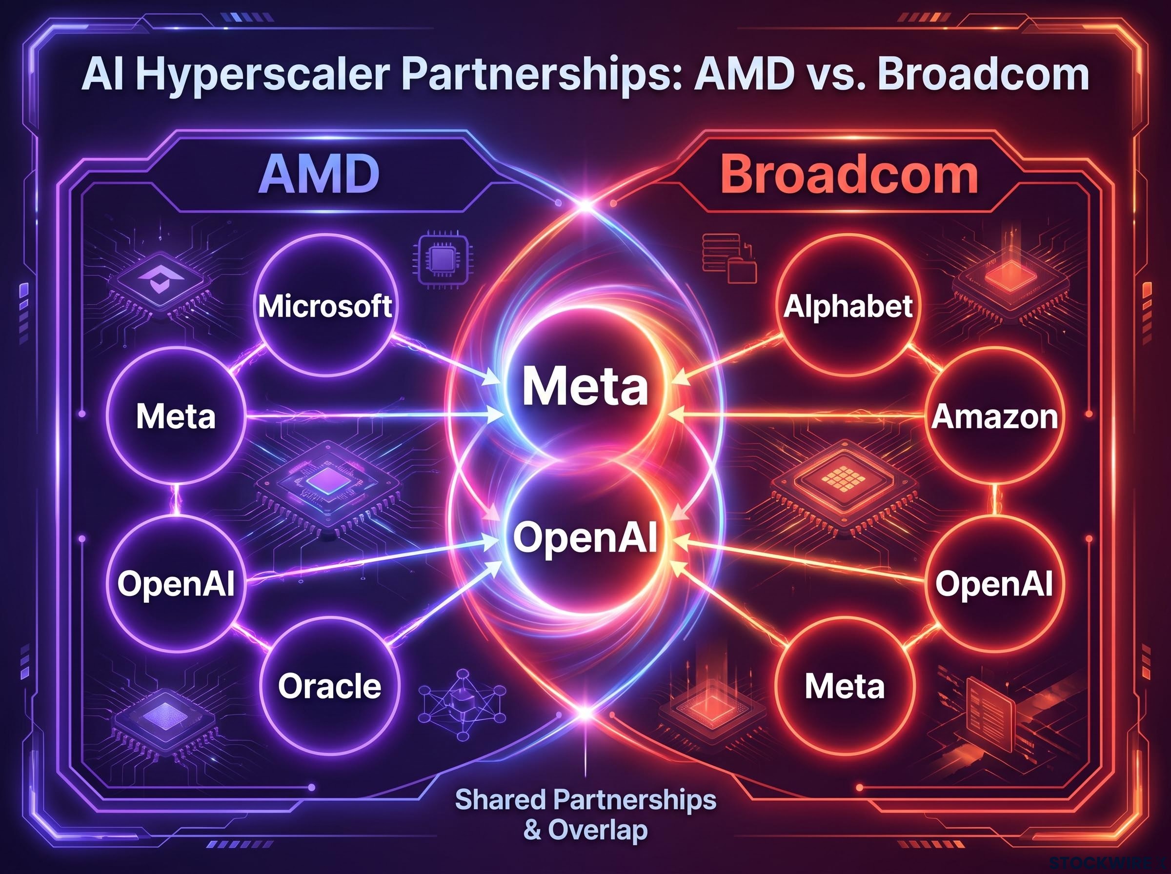 AMD vs Broadcom Hyperscaler Partnerships