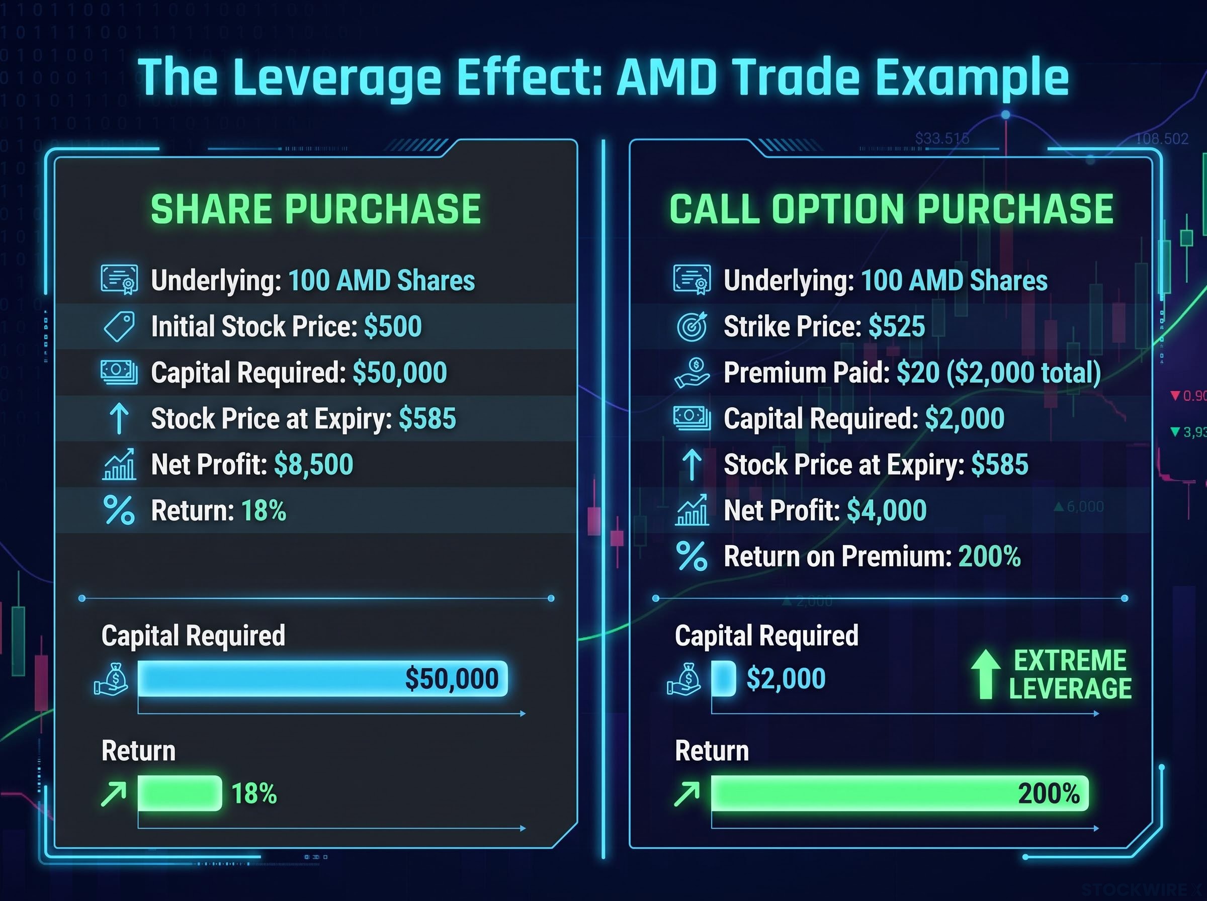 The Leverage Effect: Capital vs. Return