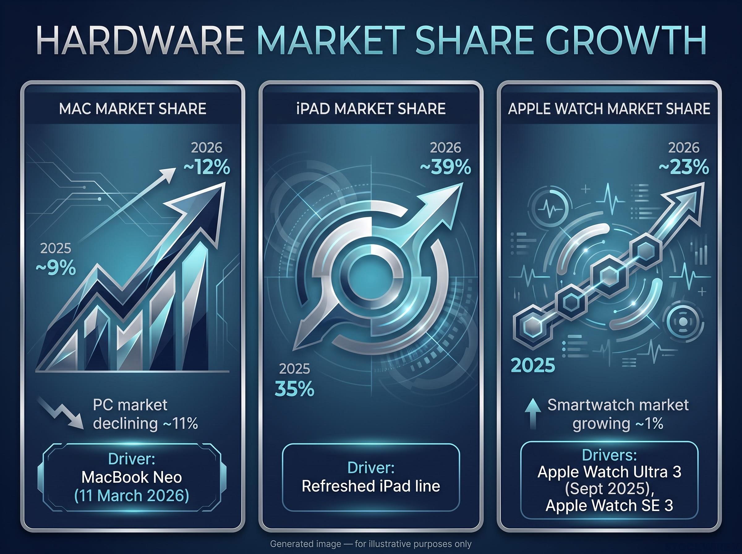 Apple's 2026 Cross-Category Hardware Growth Matrix