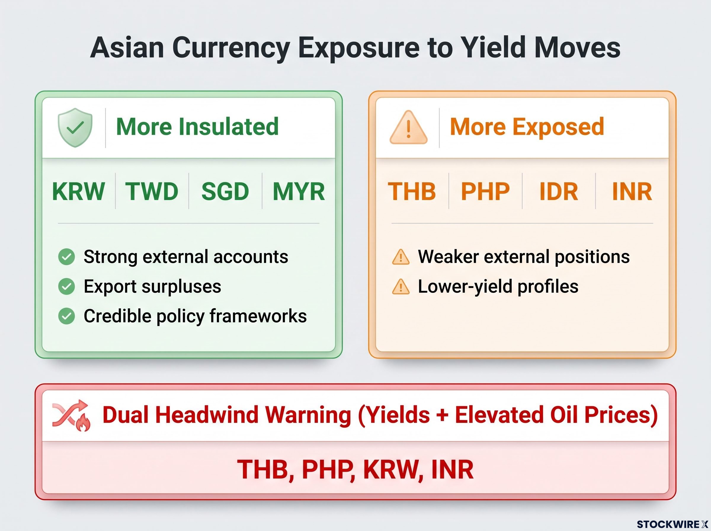 Asian Currency Exposure Breakdown