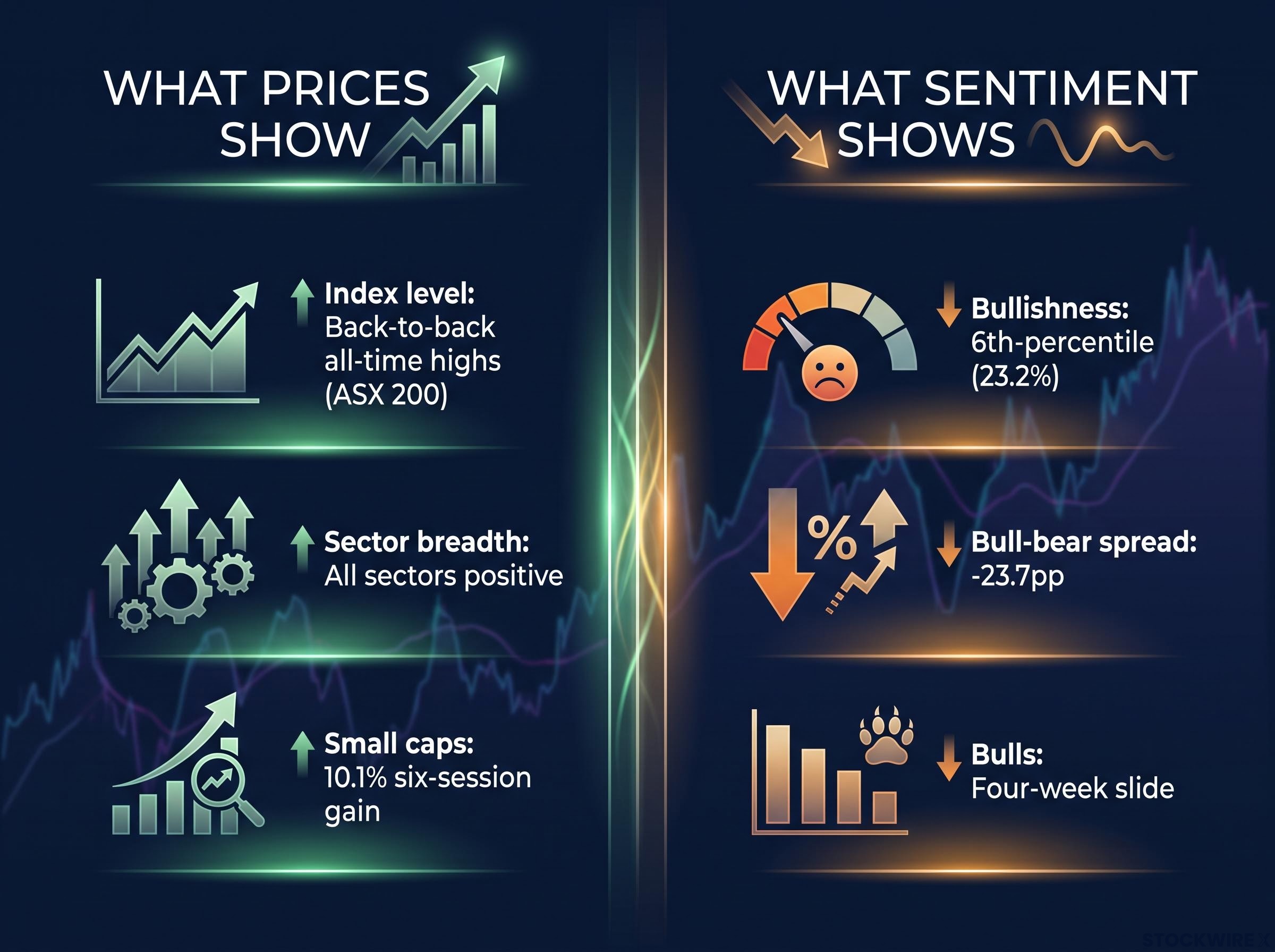 Mood vs. Momentum: The ASX Divergence