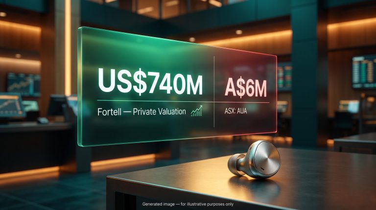 AI hearing-tech valuation gap: Fortell US$740M vs ASX-listed Audeara under A$6M on a data panel
