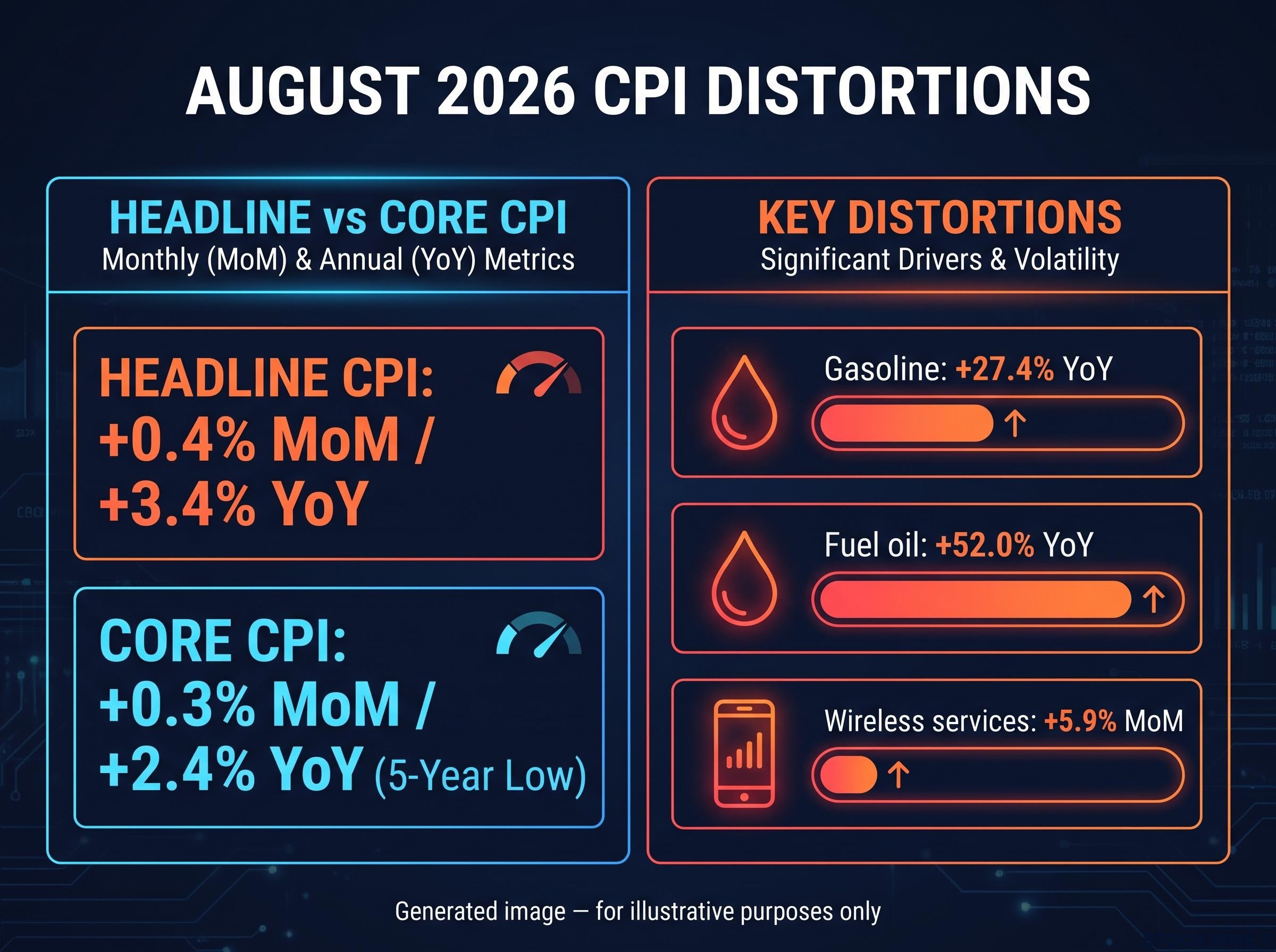 August 2026 CPI: Headline Noise vs. Core Signal