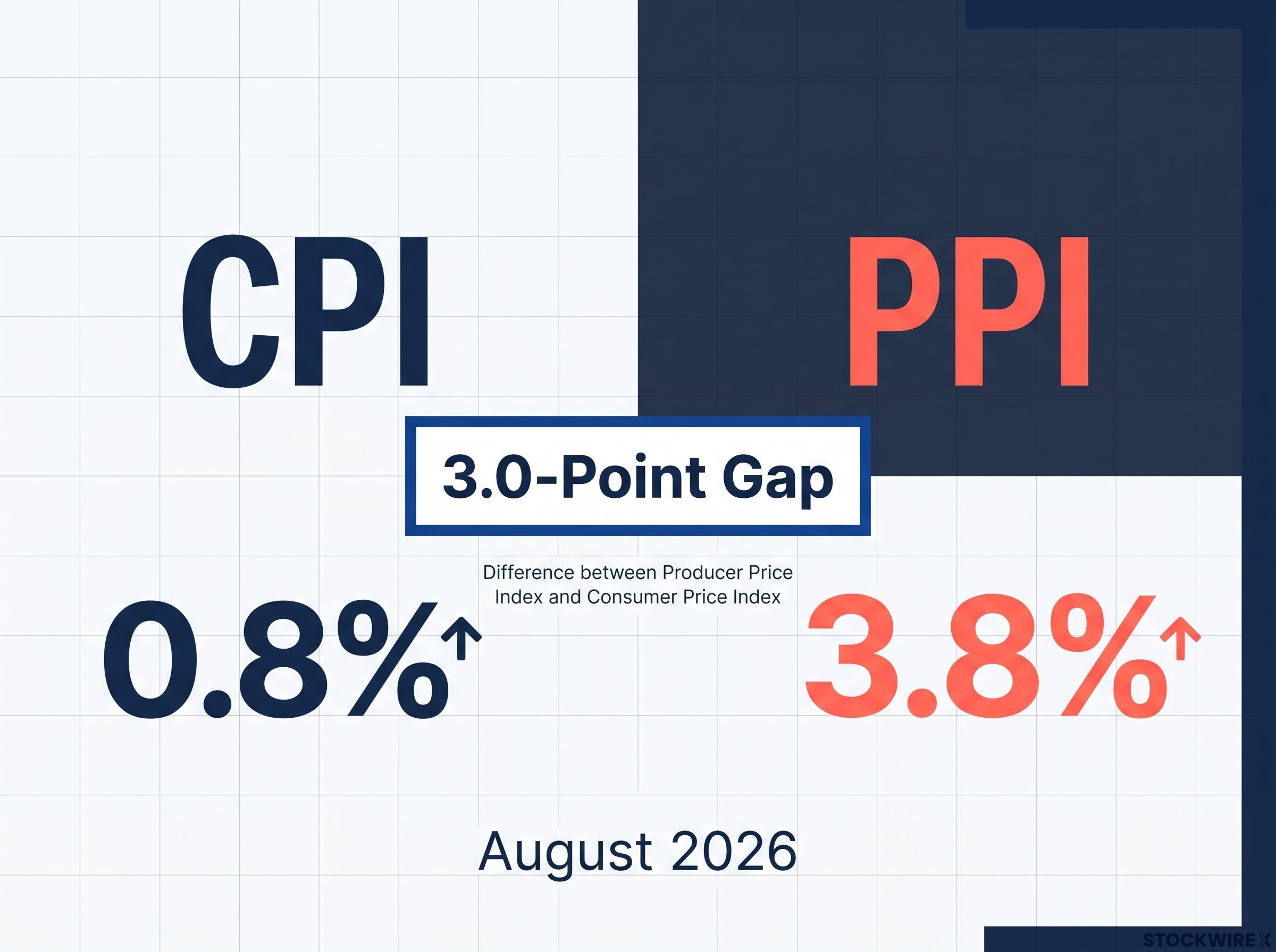The 3.0-Point Squeeze: August 2026 Inflation Divergence