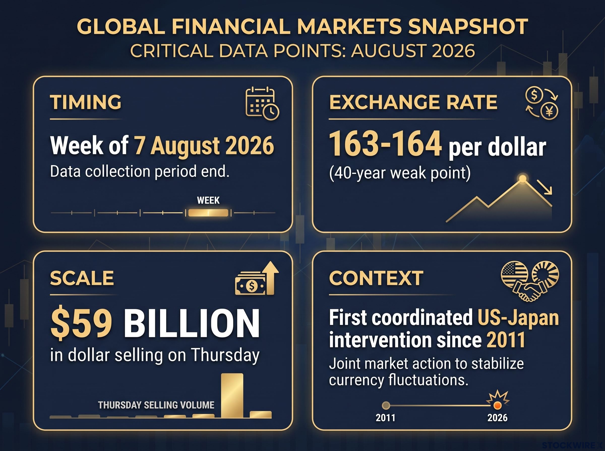 Key Metrics of the August 2026 Joint Intervention