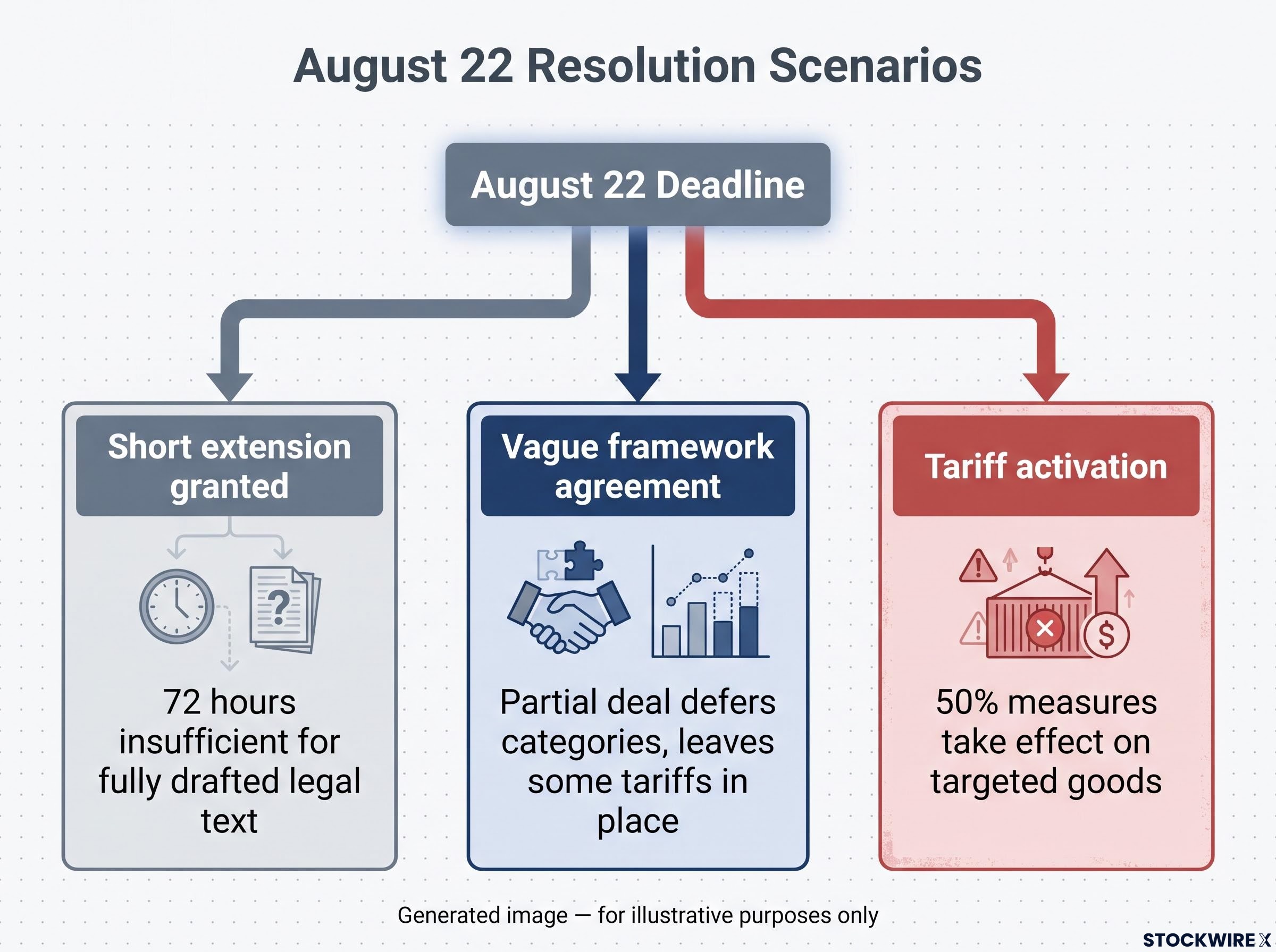 August 22 Resolution Scenarios