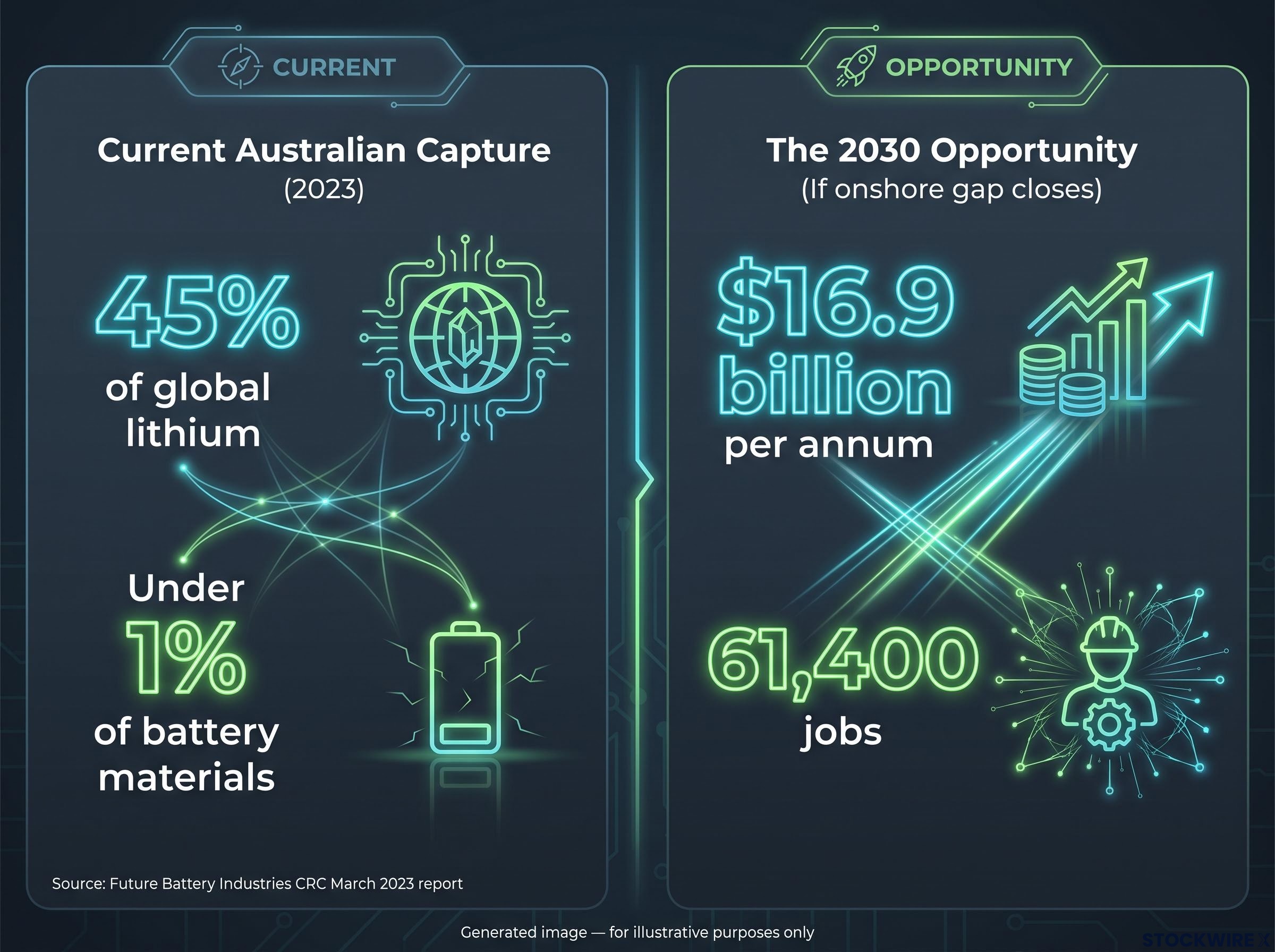 The Australian Battery Material Opportunity: Current Reality vs. 2030 Potential
