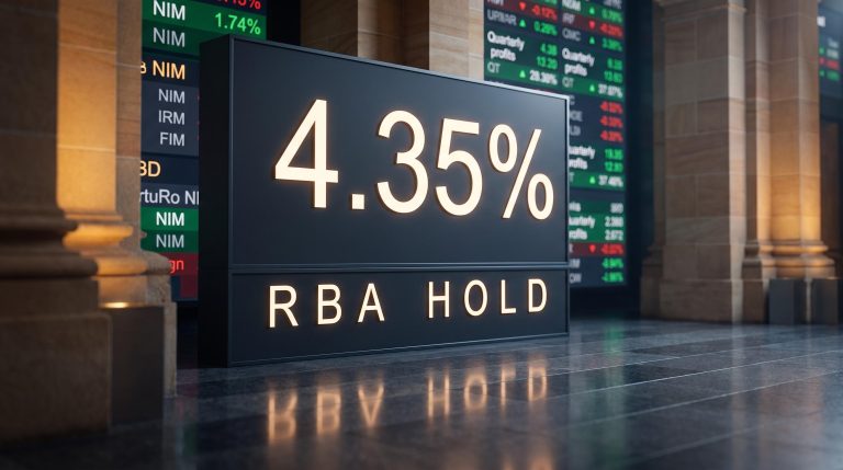 RBA cash rate held at 4.35% as Big Four Australian bank NIM expansion thesis collapses in FY26