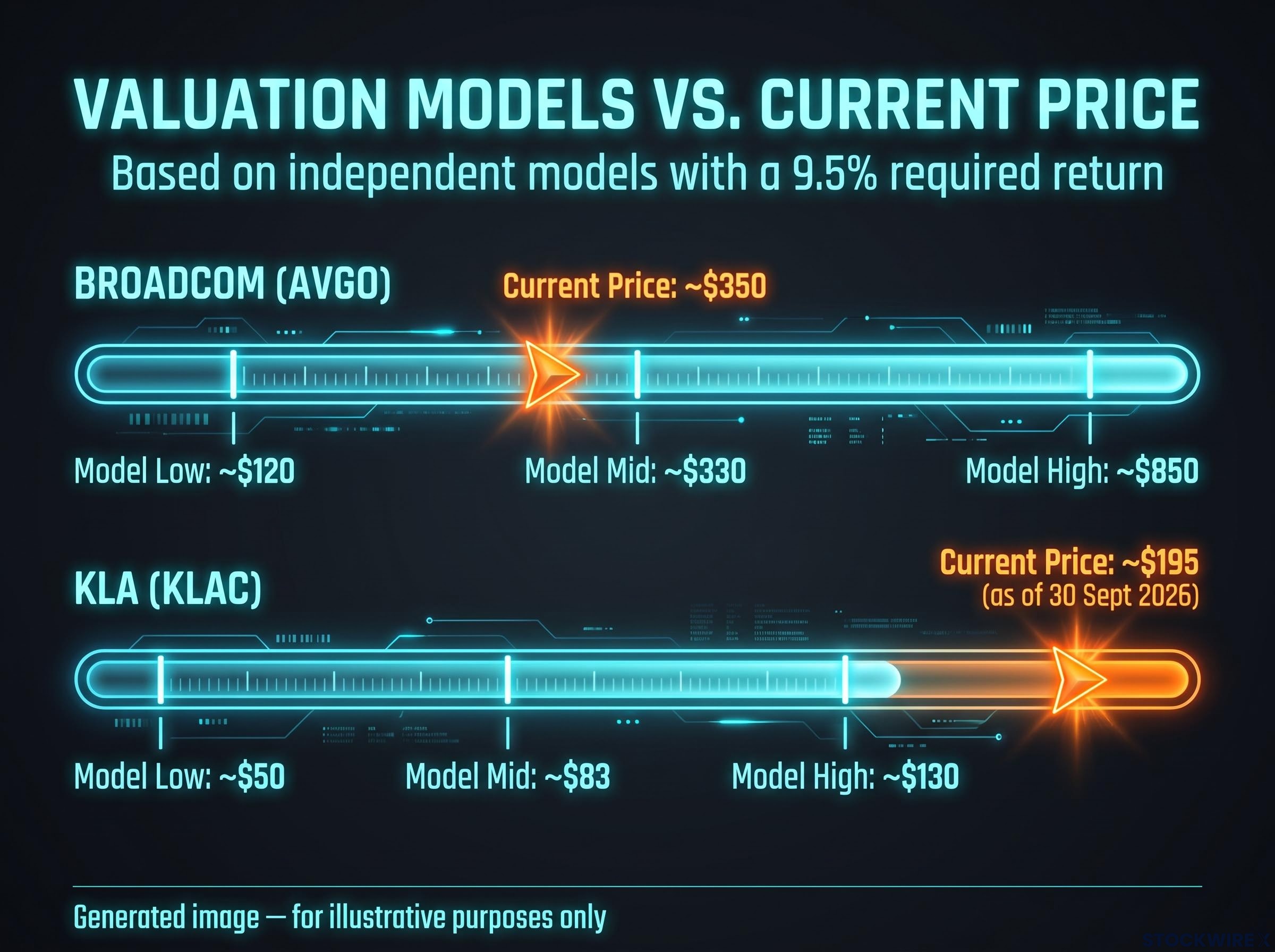 Independent Valuation Models vs. Current Prices