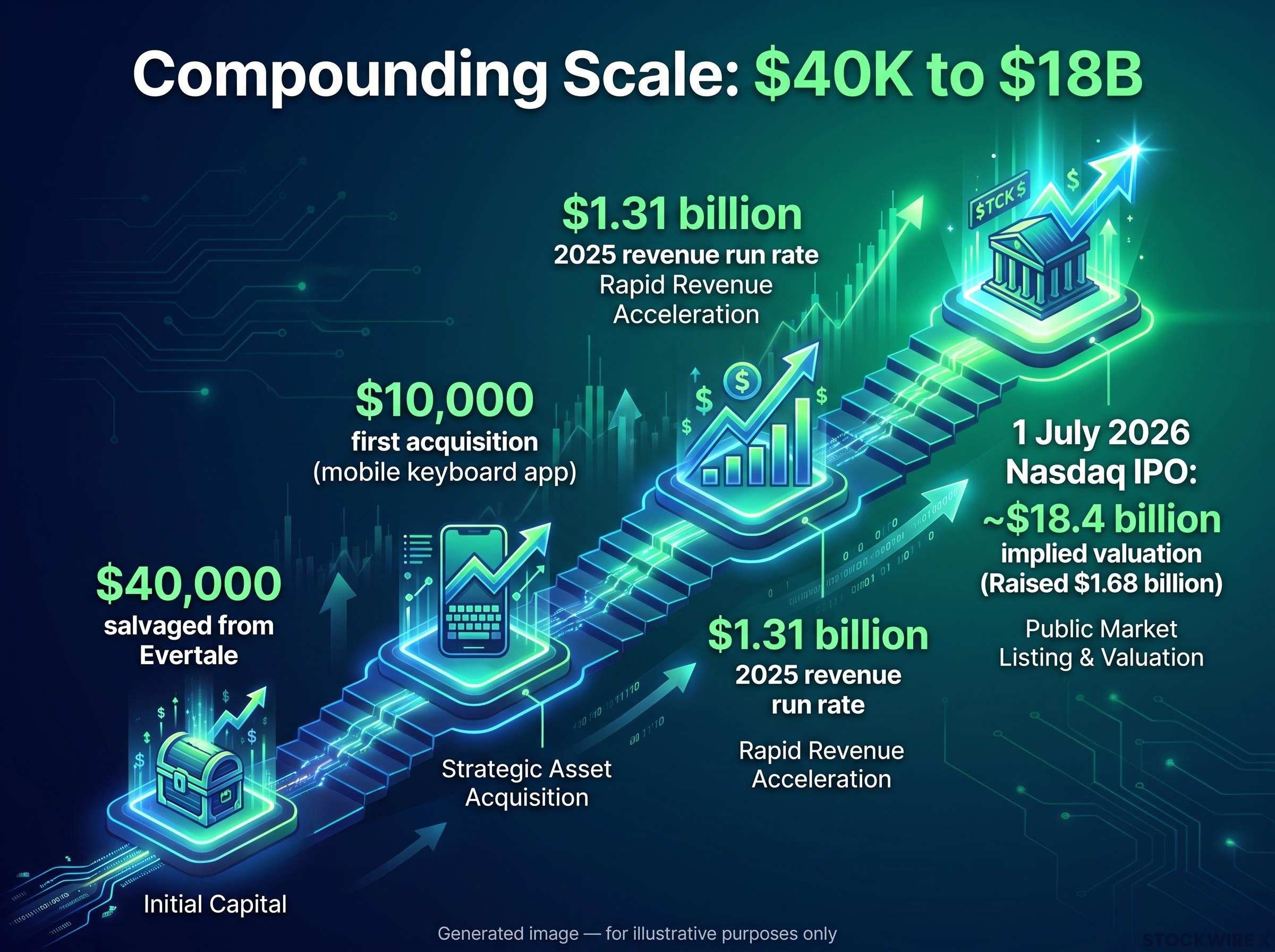 The Compounding Journey: $40K to $18B