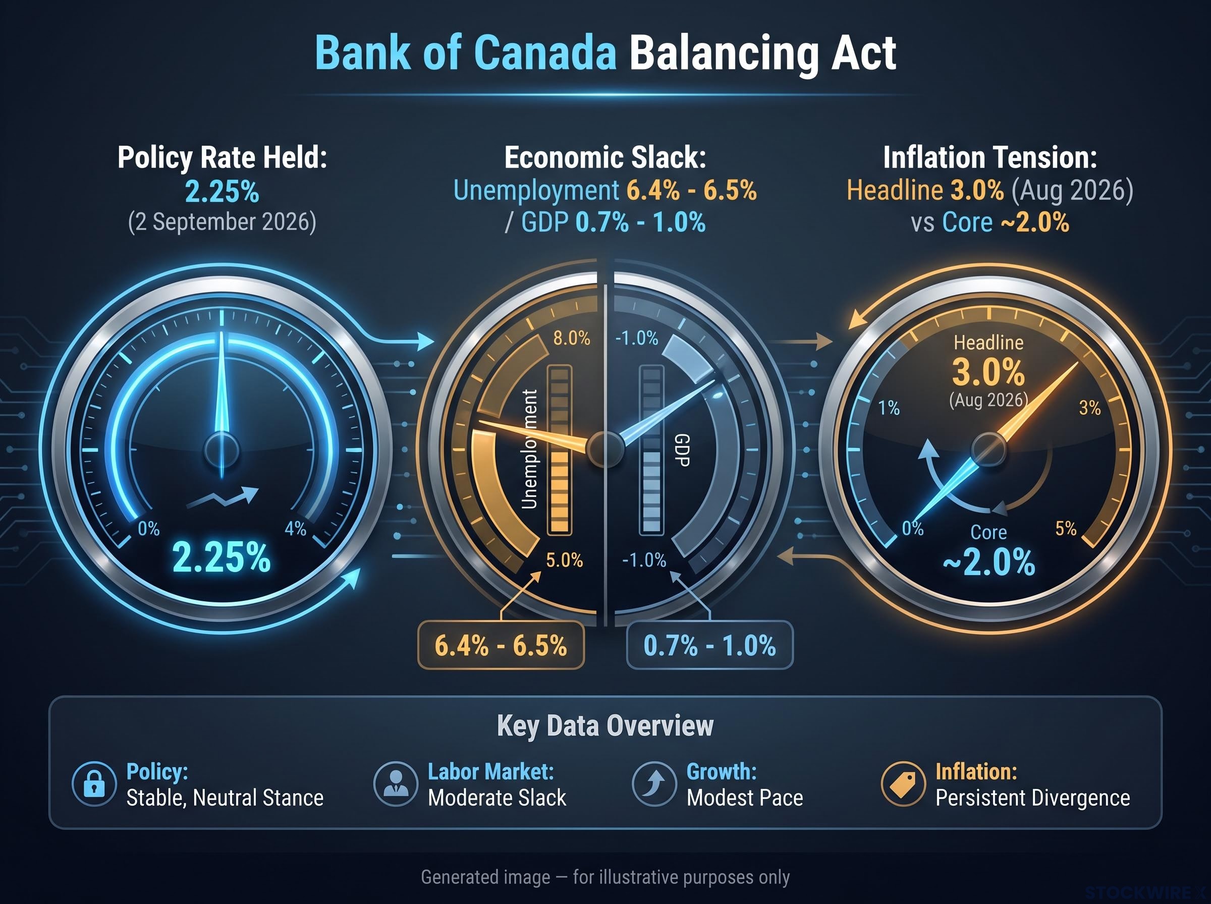 Bank of Canada's Conflicting Economic Pressures