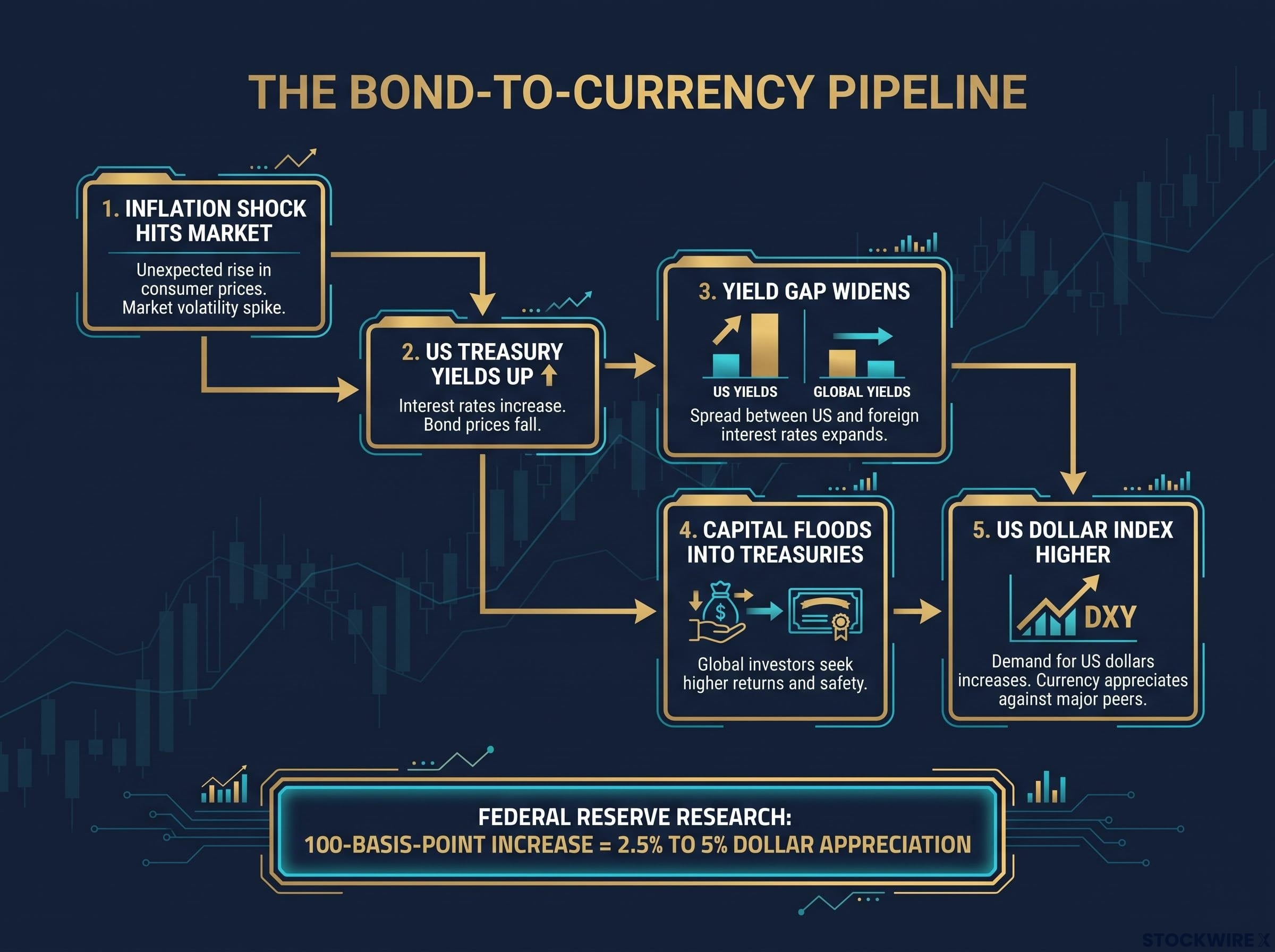The Bond-to-Currency Pipeline
