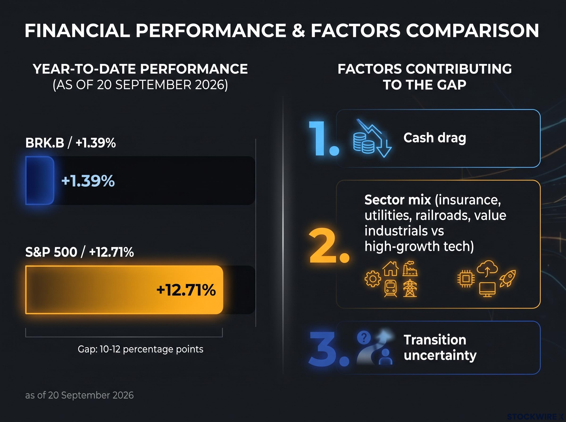 Year-to-Date Performance Gap & Key Drivers
