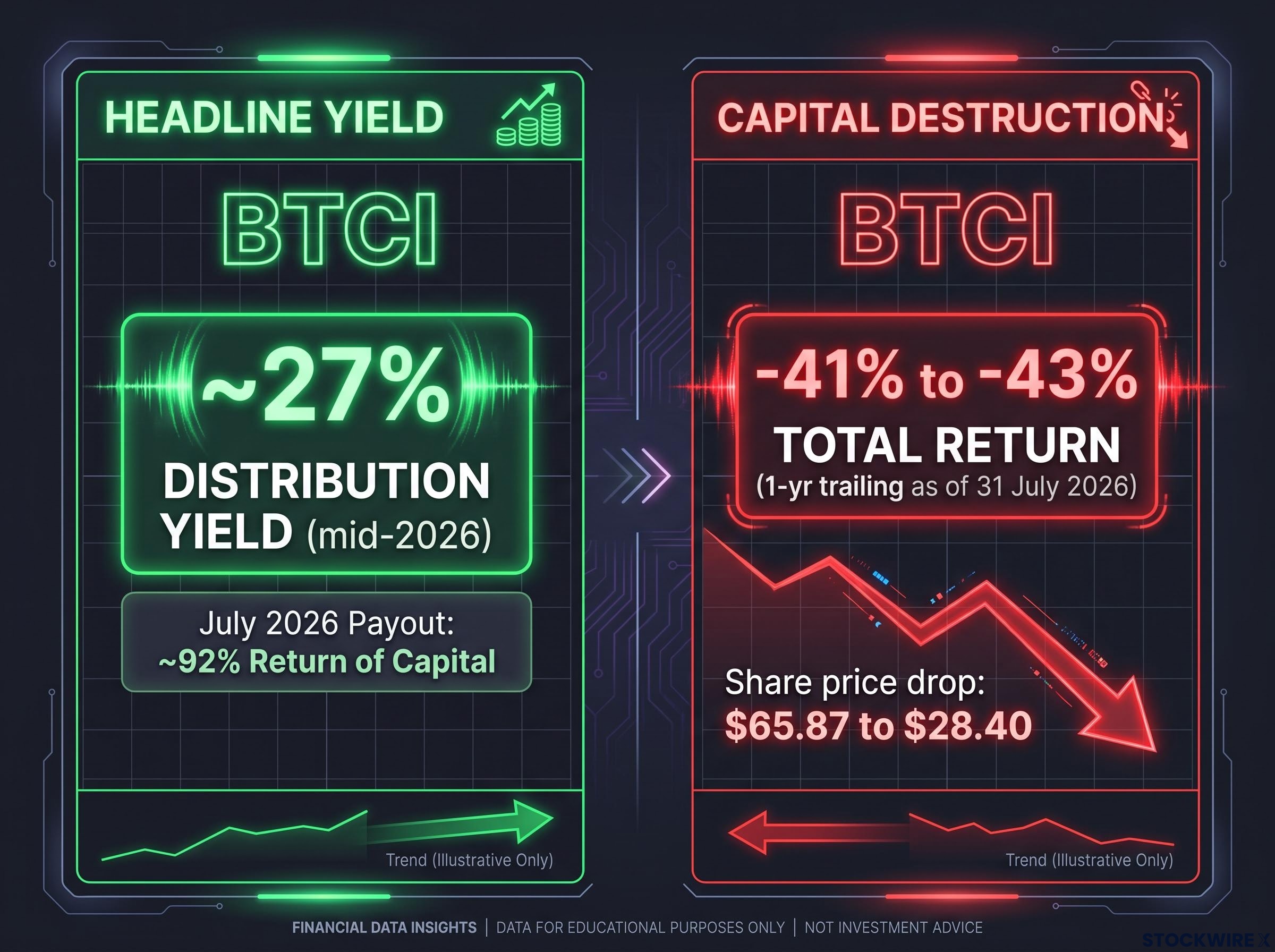 BTCI: The Yield Illusion vs Capital Reality