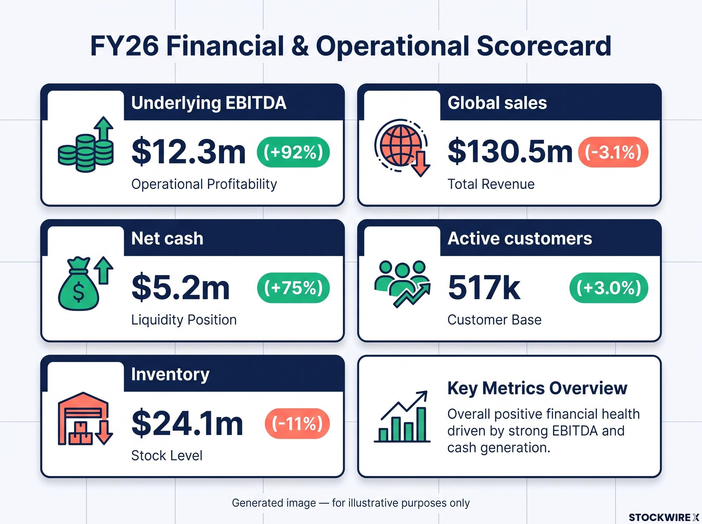 City Chic FY26 Financial Scorecard