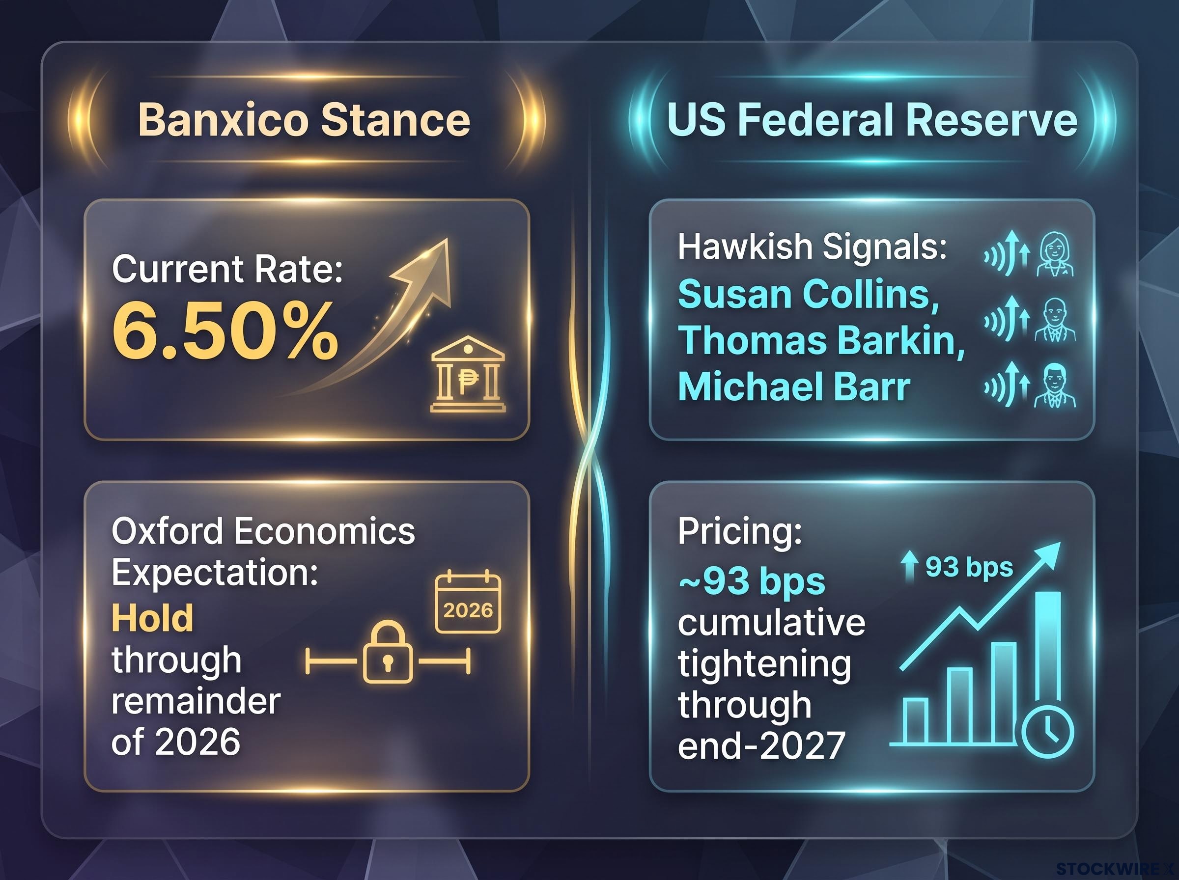 Policy Divergence: Banxico vs. The Fed