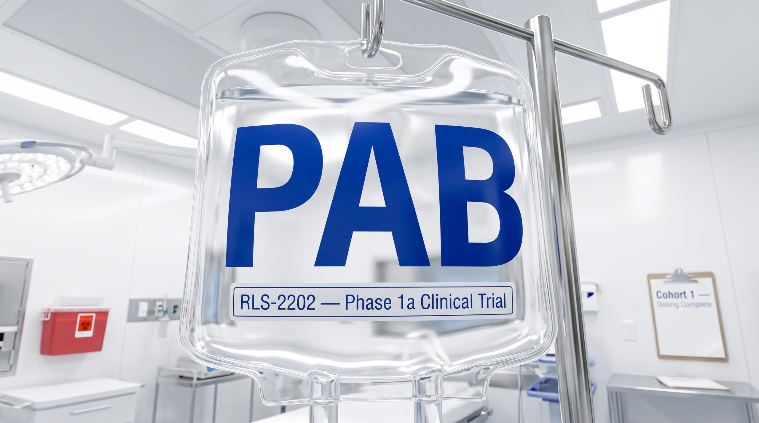 IV bag in clinical setting