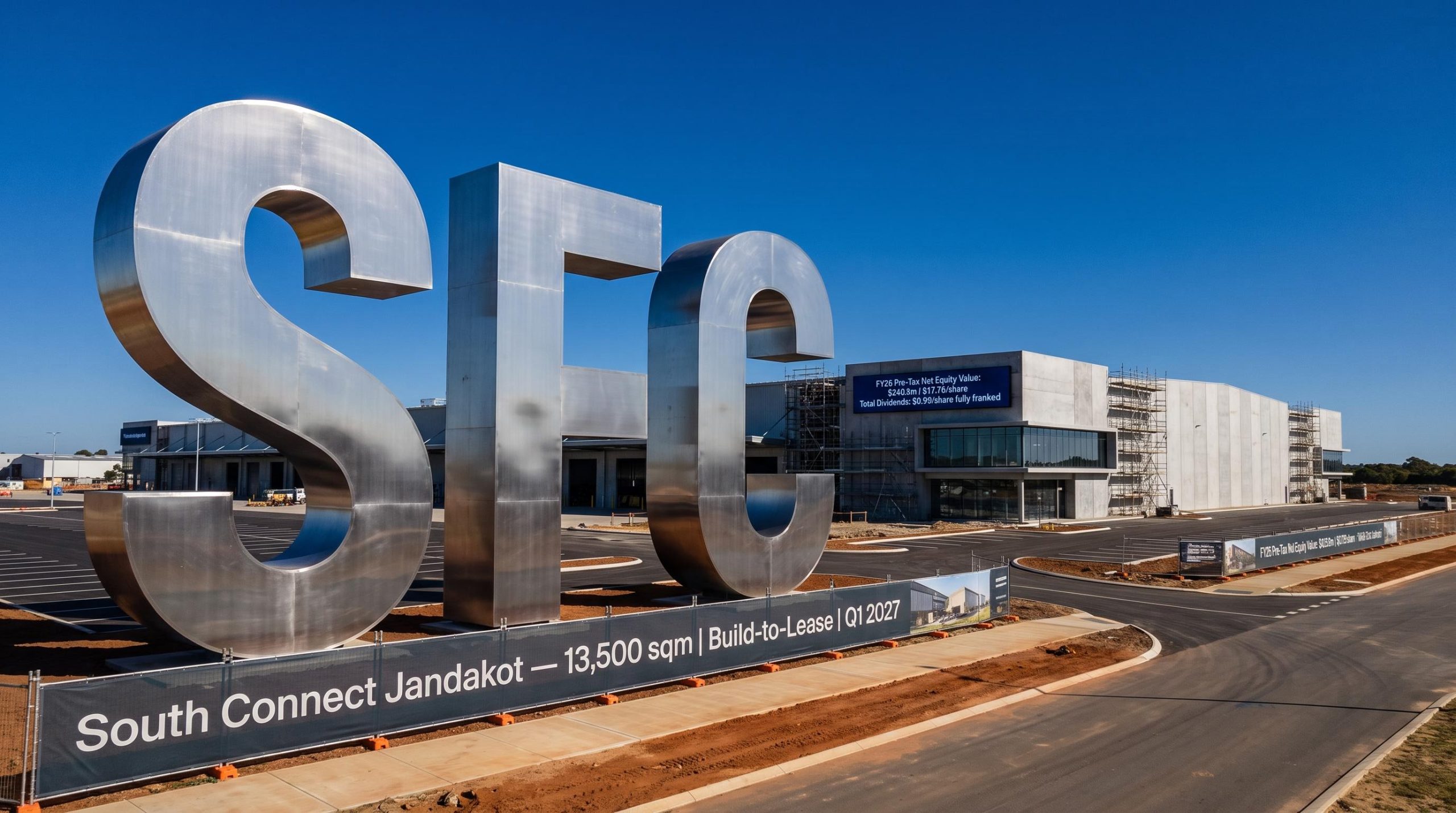Large SFC sign construction