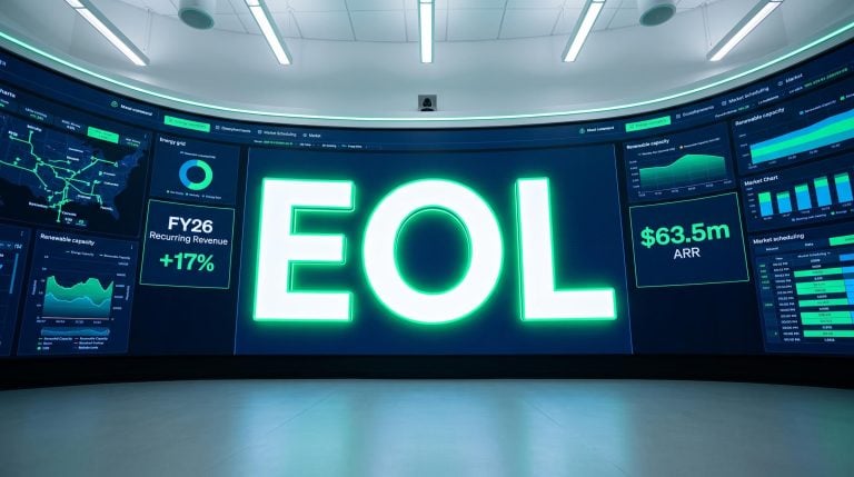 EOL dashboard with charts