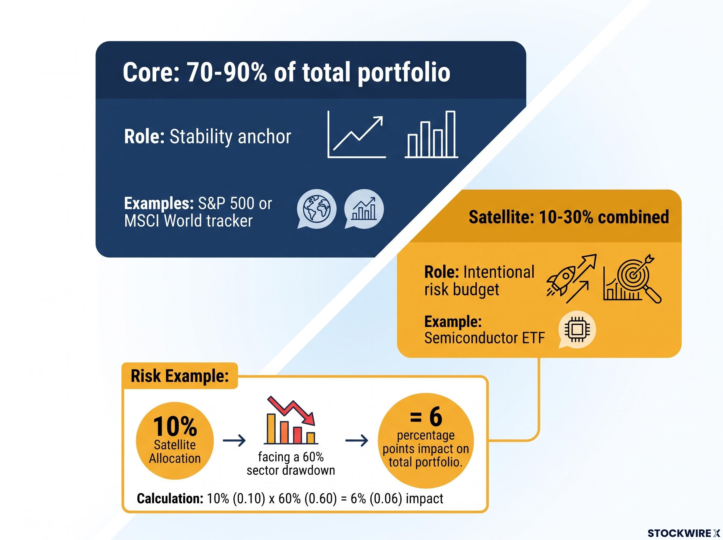 The Core-Satellite Portfolio Framework