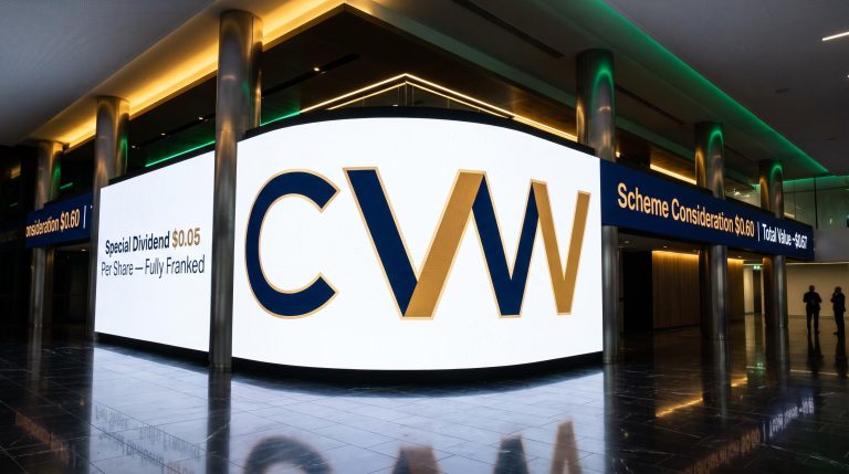 CVW special dividend display