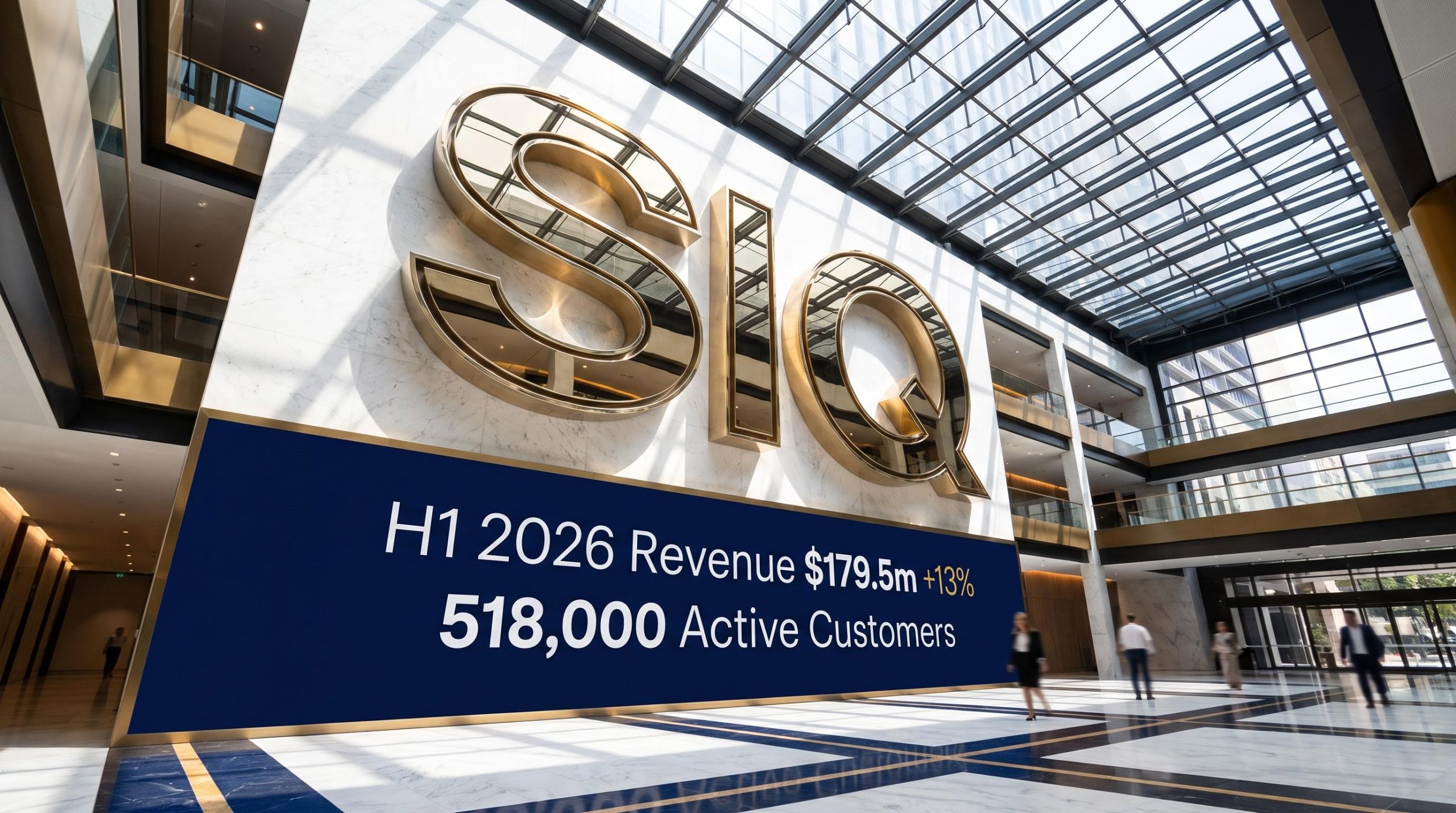 SIQ revenue announcement board