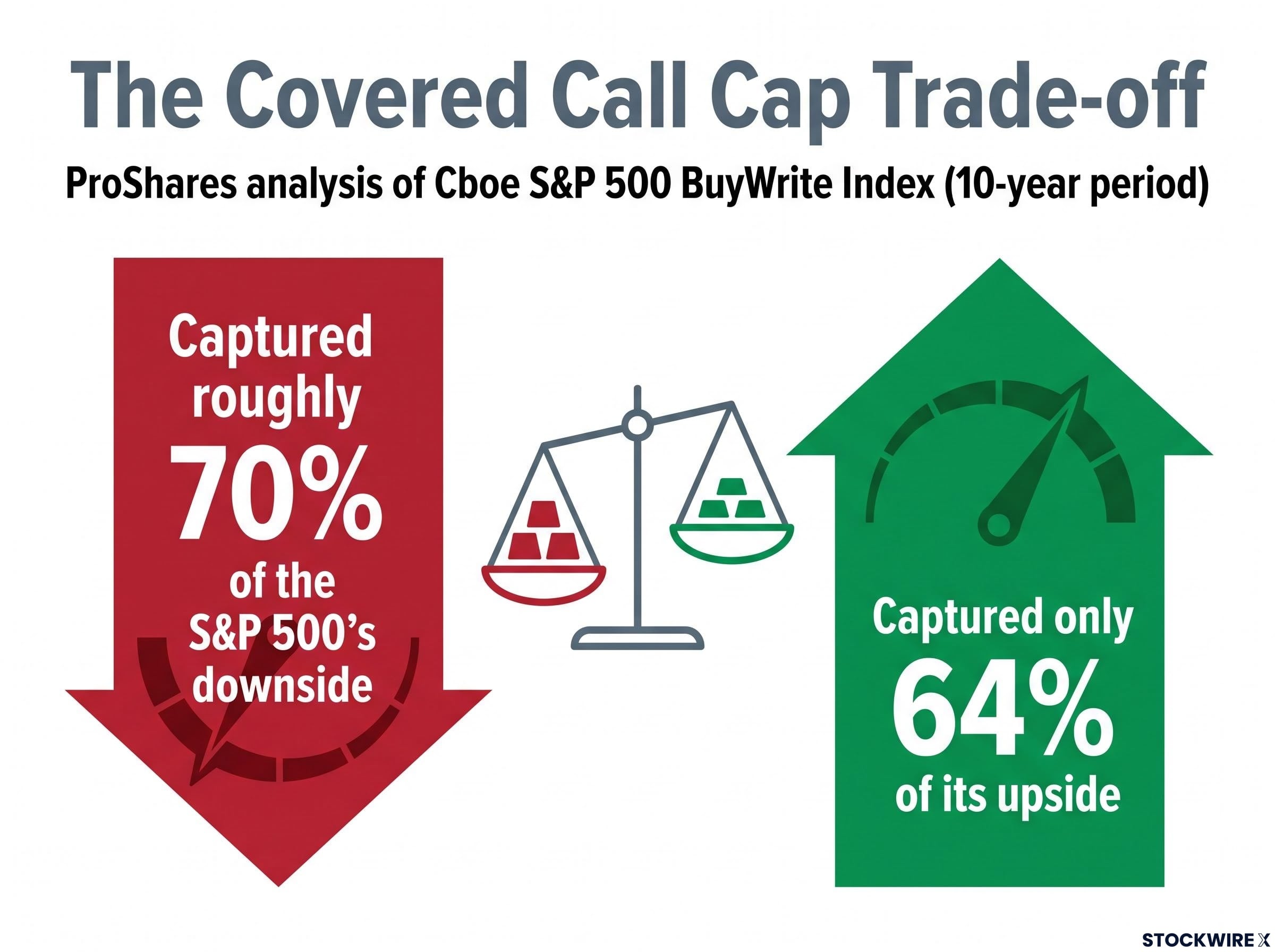 The Asymmetry of Covered Call Returns