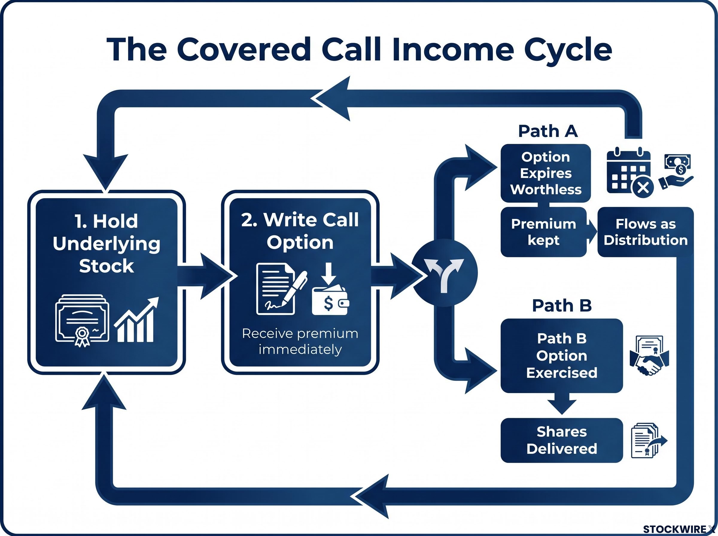 The Covered Call Income Cycle