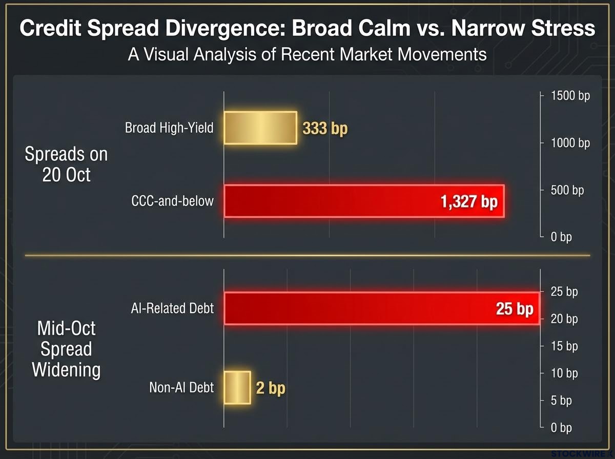 Credit Spread Divergences